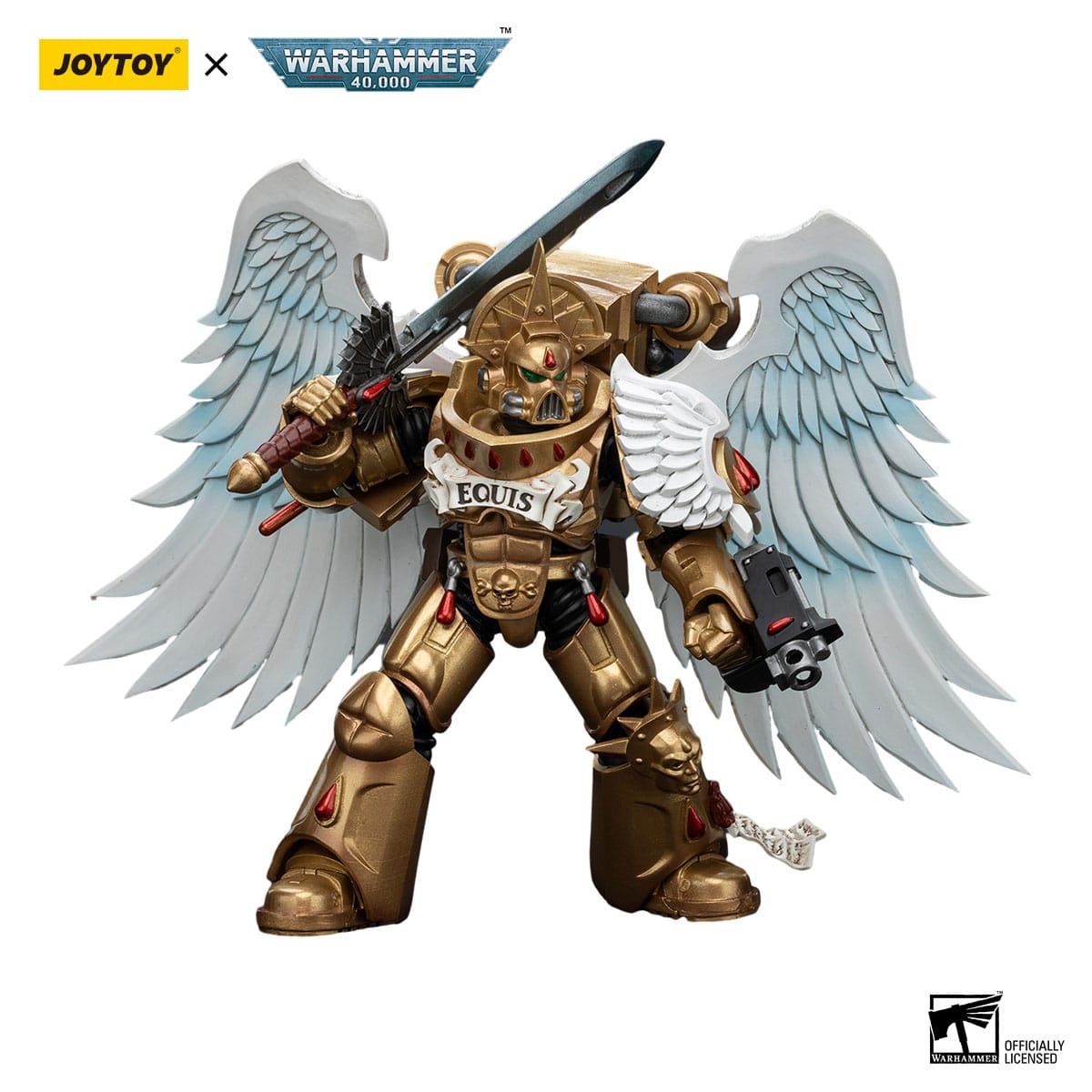 Warhammer 40k: Blood Angels Sanguinary Guard with Encarmine Sword 2-Actionfiguren-JoyToy-Mighty Underground