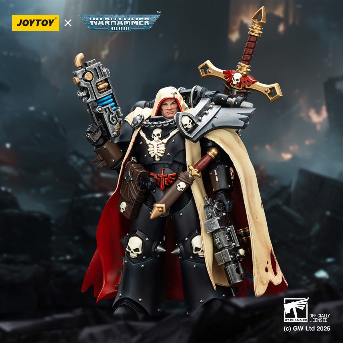 Warhammer 40k: Chaos Space Marines Cypher, Lord of the Fallen-Actionfiguren-JoyToy-Mighty Underground