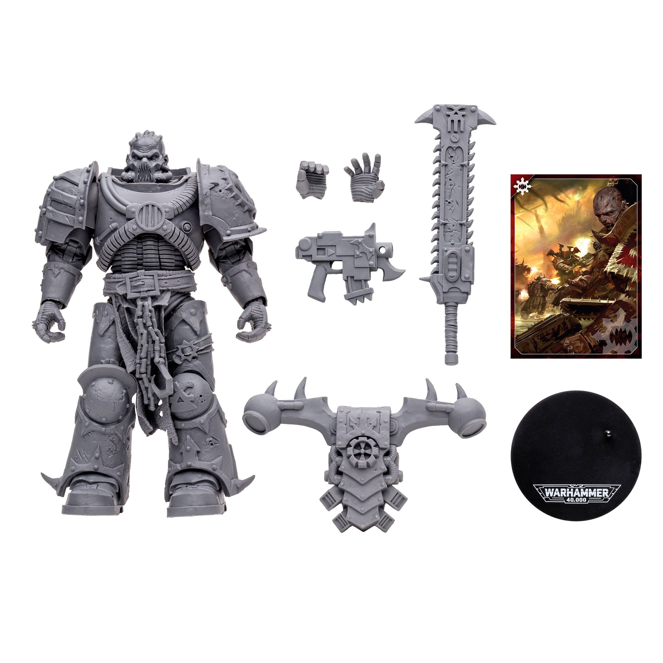 Warhammer 40k: Chaos Space Marines World Eaters Khorne Berzerker (Artist Proof)-Actionfiguren-McFarlane Toys-Mighty Underground