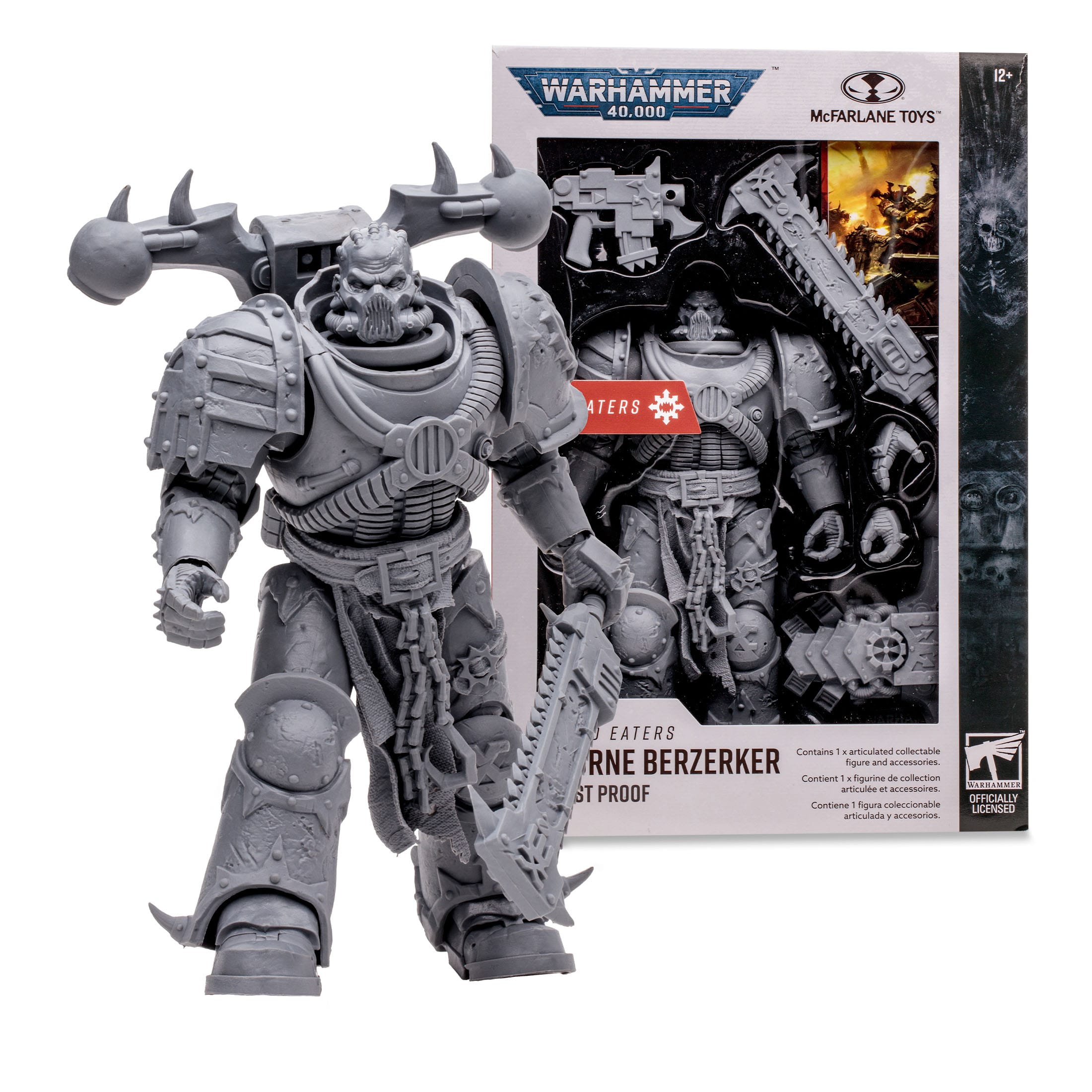 Warhammer 40k: Chaos Space Marines World Eaters Khorne Berzerker (Artist Proof)-Actionfiguren-McFarlane Toys-Mighty Underground