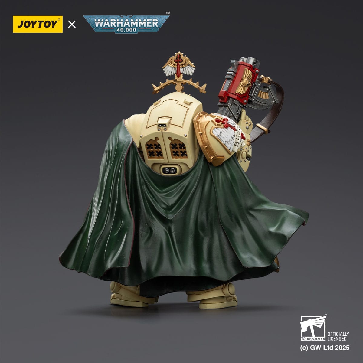 Warhammer 40k: Dark Angels Belial Grand Master of The Deathwing With the Sword of Silence and Storm Bolter-Actionfiguren-JoyToy-Mighty Underground