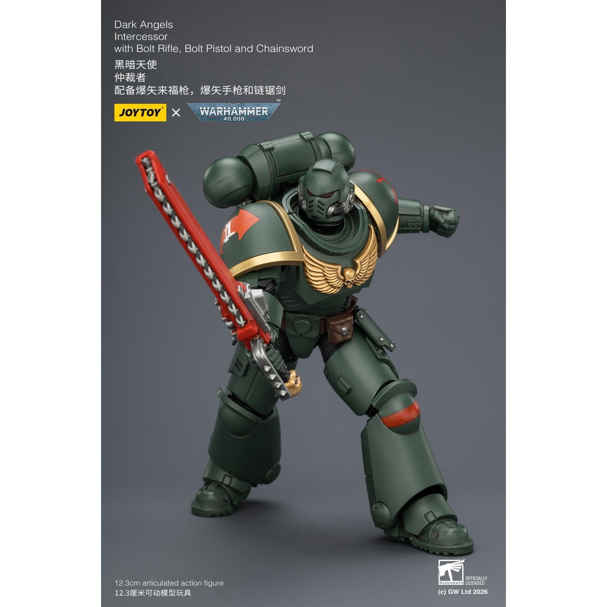 Warhammer 40k: Dark Angels Intercessor-Actionfiguren-JoyToy-Mighty Underground