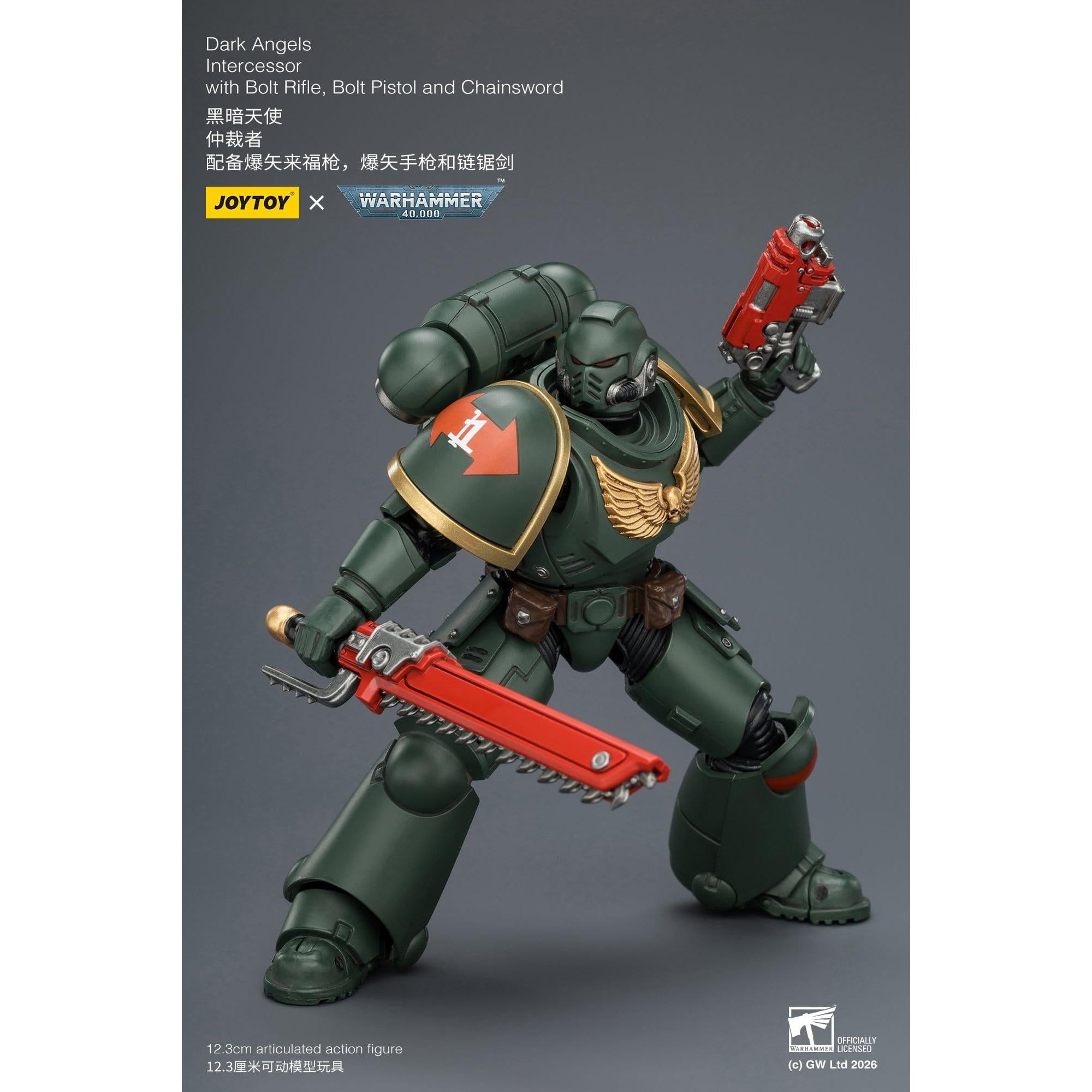 Warhammer 40k: Dark Angels Intercessor-Actionfiguren-JoyToy-Mighty Underground