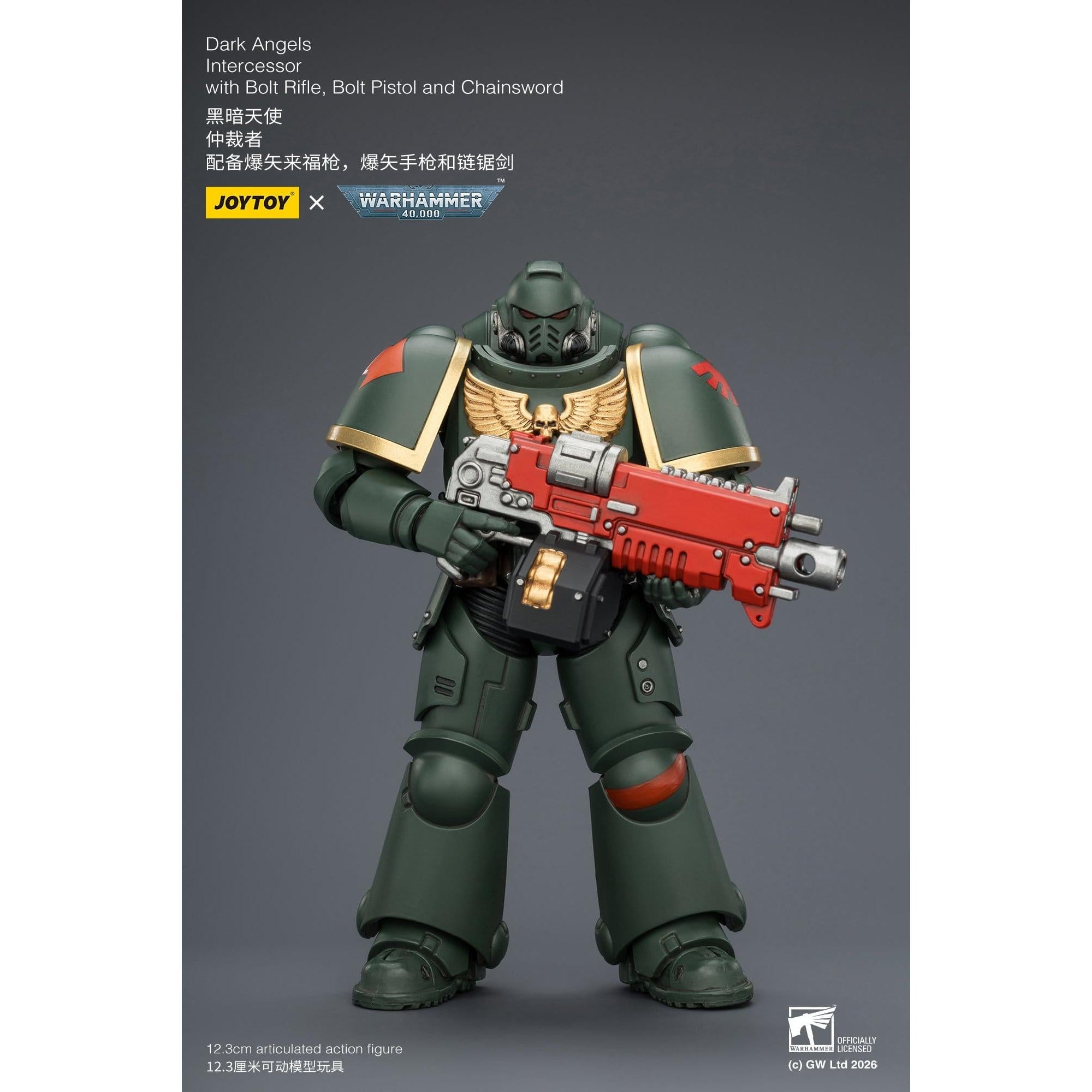 Warhammer 40k: Dark Angels Intercessor-Actionfiguren-JoyToy-Mighty Underground