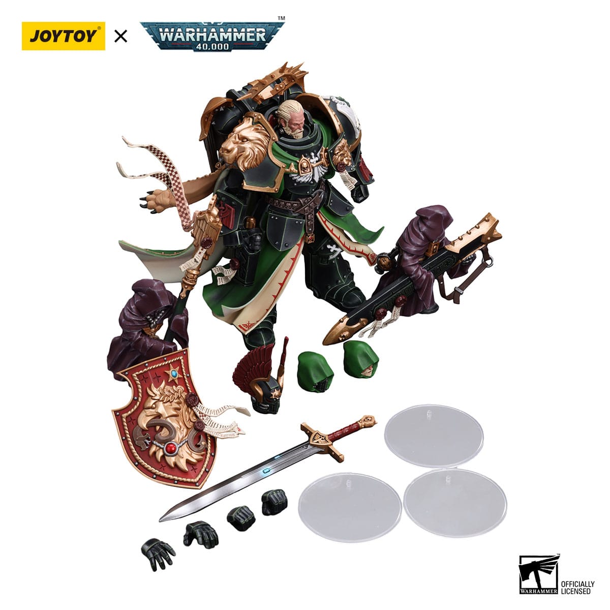Warhammer 40k: Dark Angels Primarch Lion El' Jonson-Actionfiguren-JoyToy-Mighty Underground