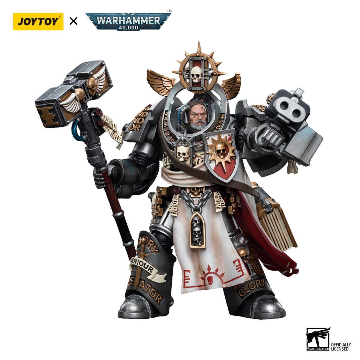 Warhammer 40k: Grey Knights Grand Master Voldus - 12 cm-Actionfiguren-JoyToy-Mighty Underground