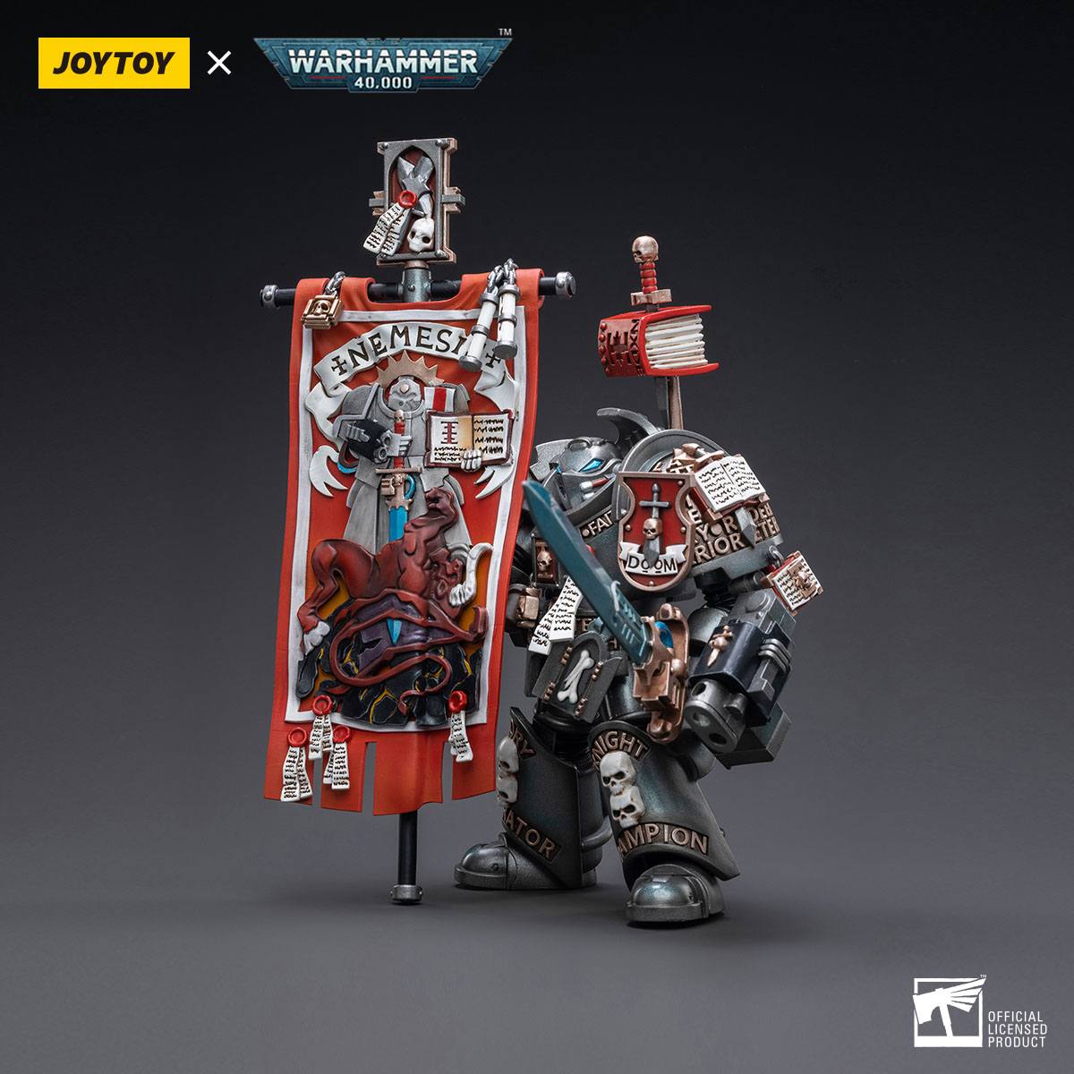 Warhammer 40k: Grey Knights Terminator Retius Akantar - 13 cm-Actionfiguren-JoyToy-Mighty Underground