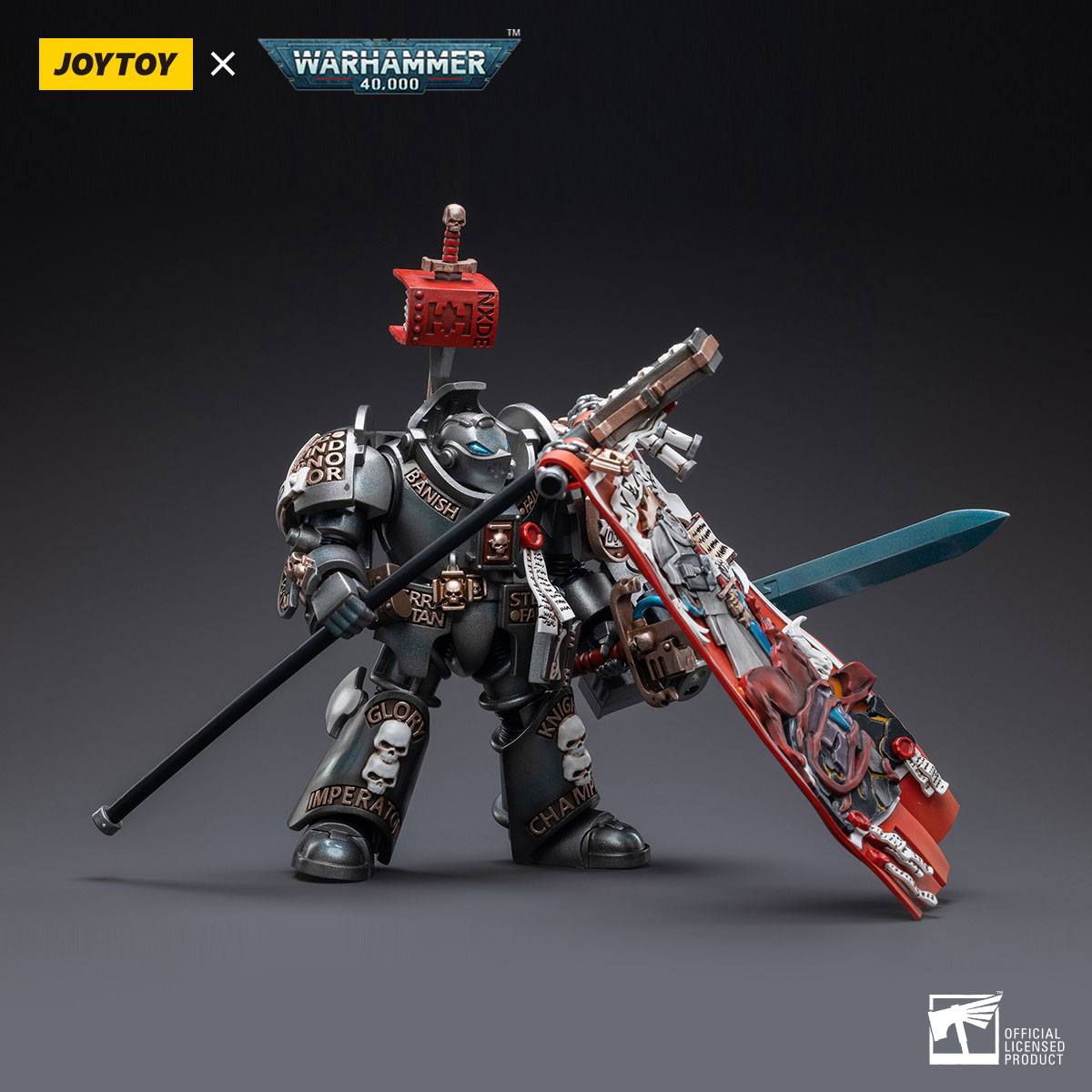 Warhammer 40k: Grey Knights Terminator Retius Akantar - 13 cm-Actionfiguren-JoyToy-Mighty Underground