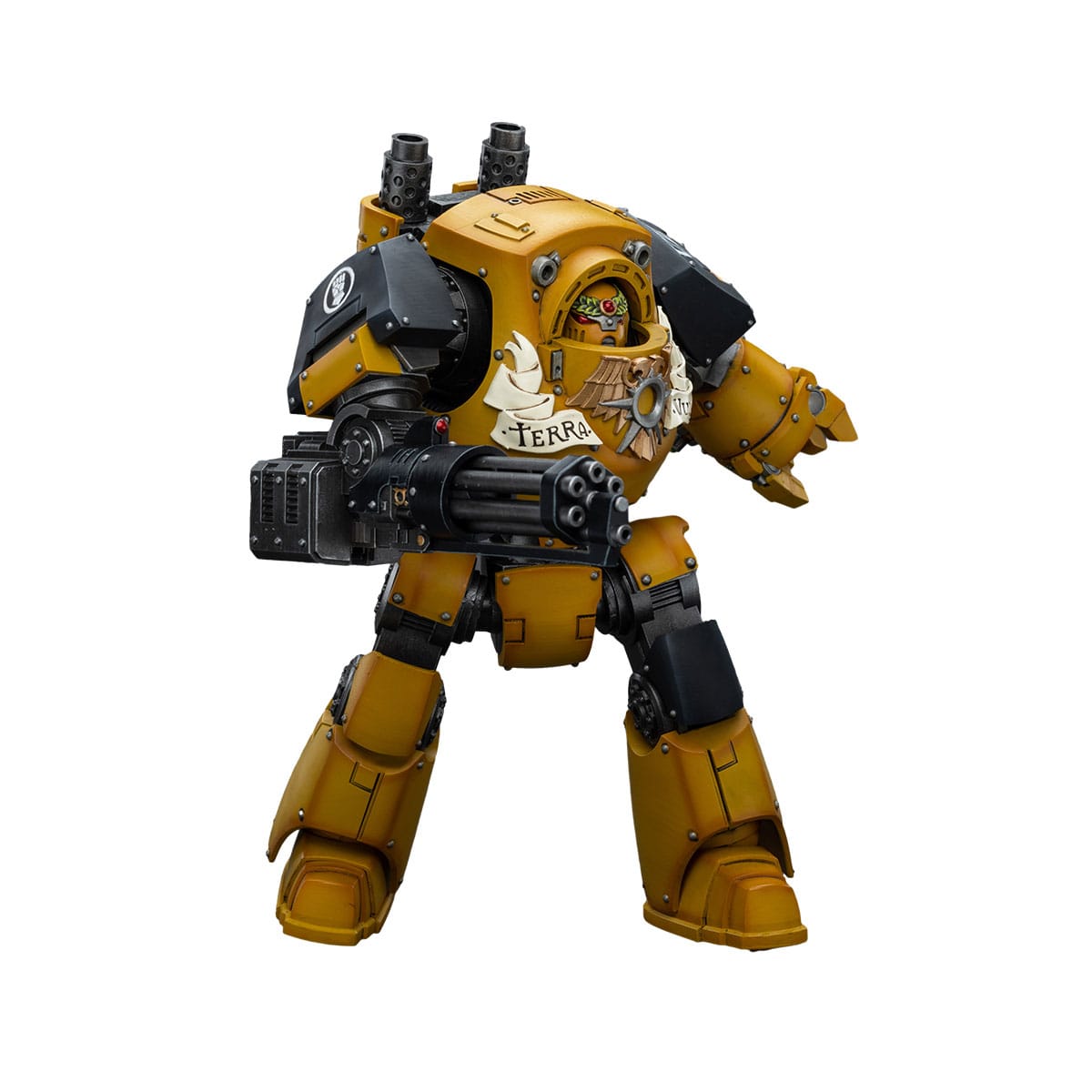 Warhammer 40k: Imperial Fists Contemptor Dreadnought - 12 cm (The Horus Heresy)-Actionfiguren-JoyToy-Mighty Underground