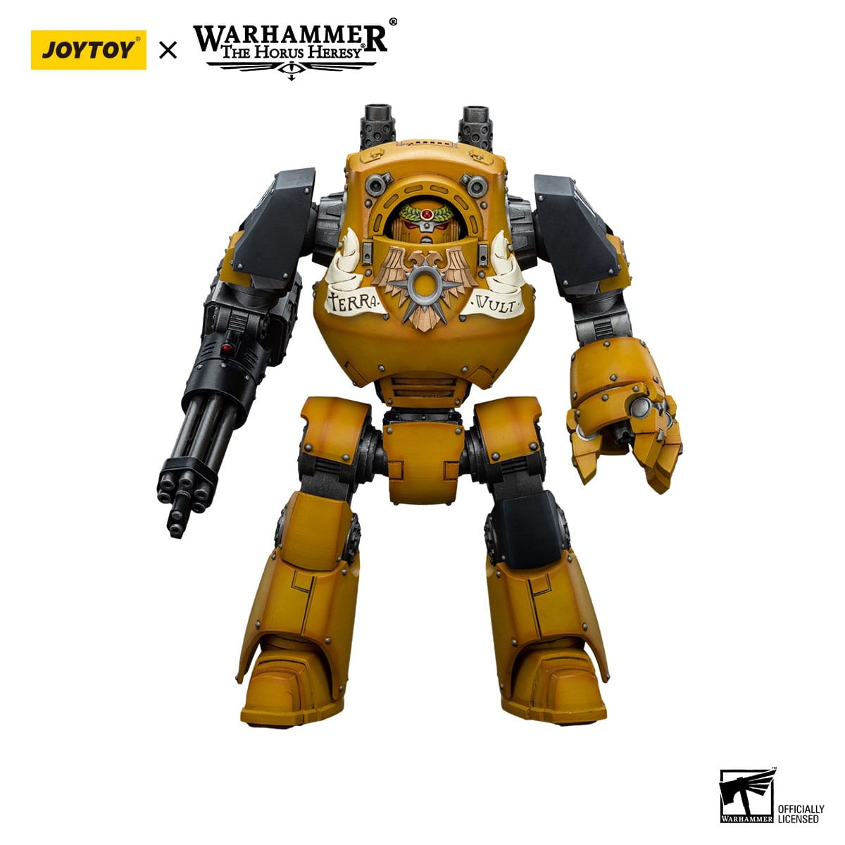 Warhammer 40k: Imperial Fists Contemptor Dreadnought - 12 cm (The Horus Heresy)-Actionfiguren-JoyToy-Mighty Underground