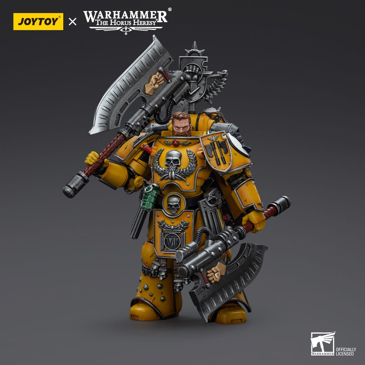 Warhammer 40k: Imperial Fists Fafnir Rann (The Horus Heresy)-Actionfiguren-JoyToy-Mighty Underground