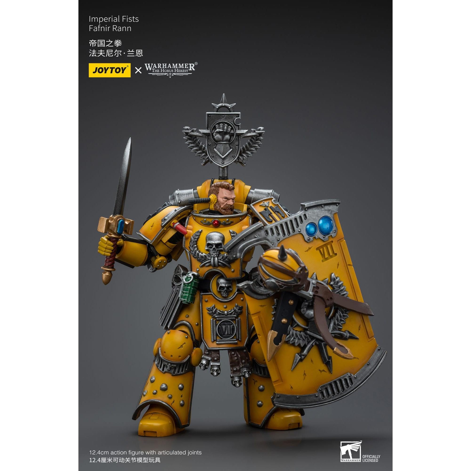 Warhammer 40k: Imperial Fists Fafnir Rann (The Horus Heresy)-Actionfiguren-JoyToy-Mighty Underground