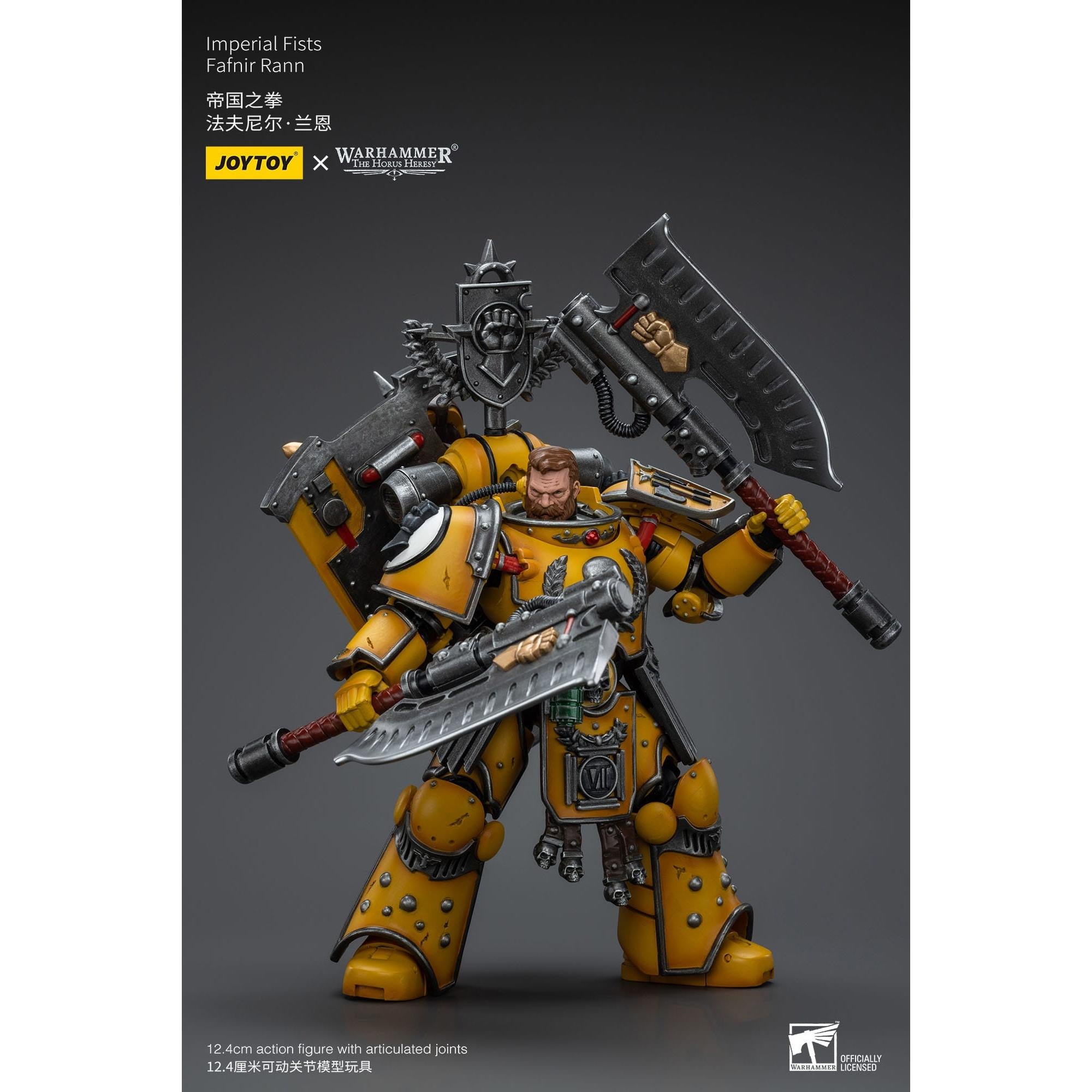 Warhammer 40k: Imperial Fists Fafnir Rann (The Horus Heresy)-Actionfiguren-JoyToy-Mighty Underground
