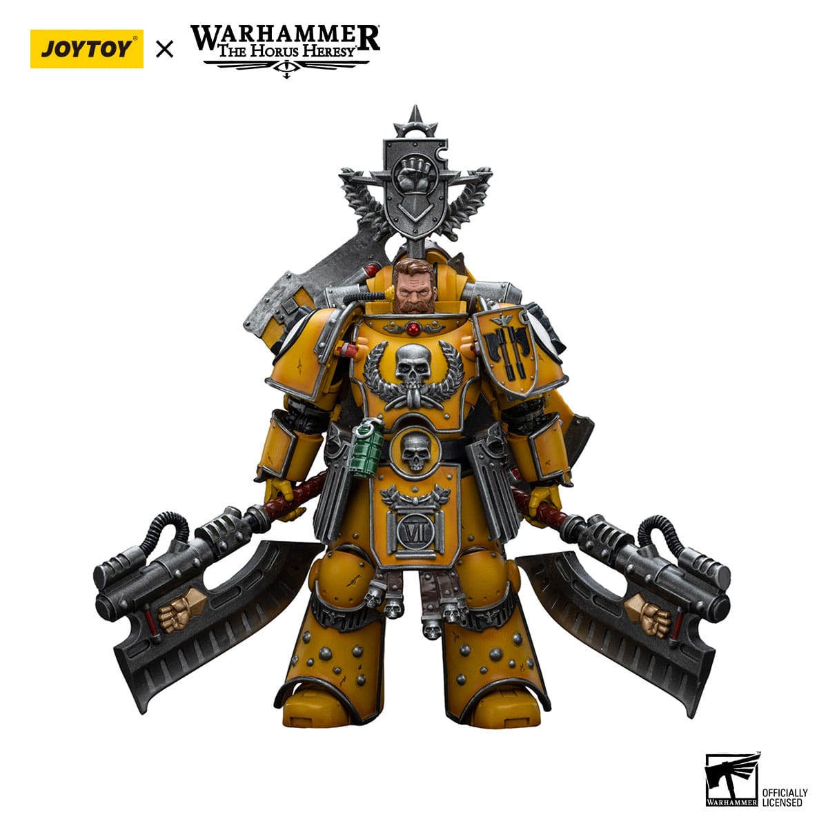 Warhammer 40k: Imperial Fists Fafnir Rann (The Horus Heresy)-Actionfiguren-JoyToy-Mighty Underground