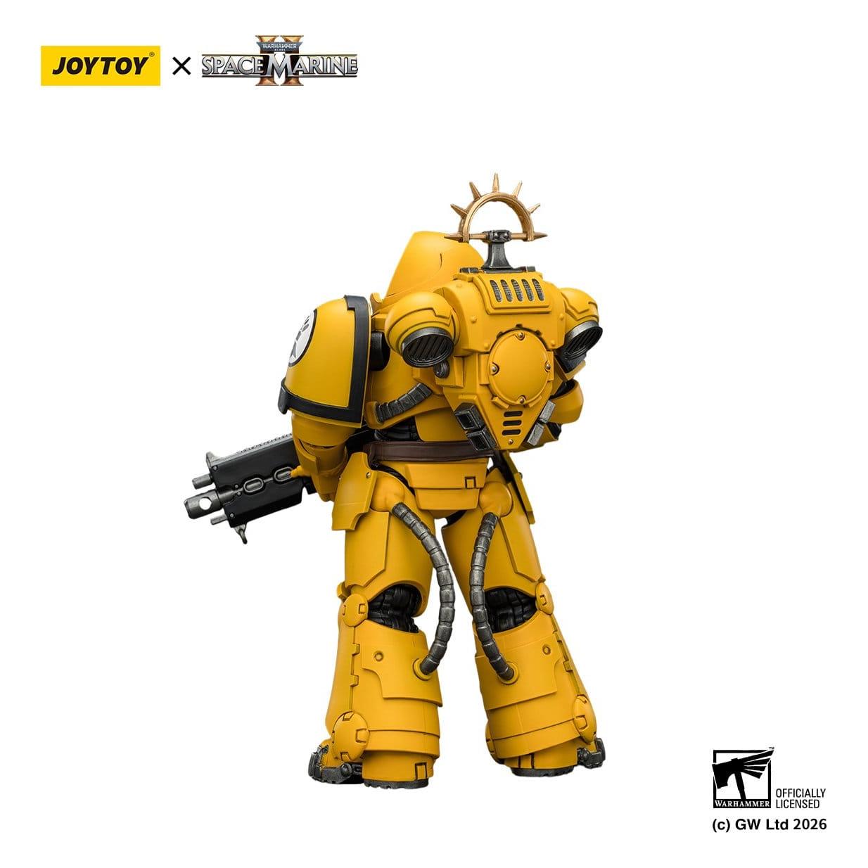 Warhammer 40k: Imperial Fists Heavy Intercessor (Game Edition, Spacemarine 2)-Actionfiguren-JoyToy-Mighty Underground