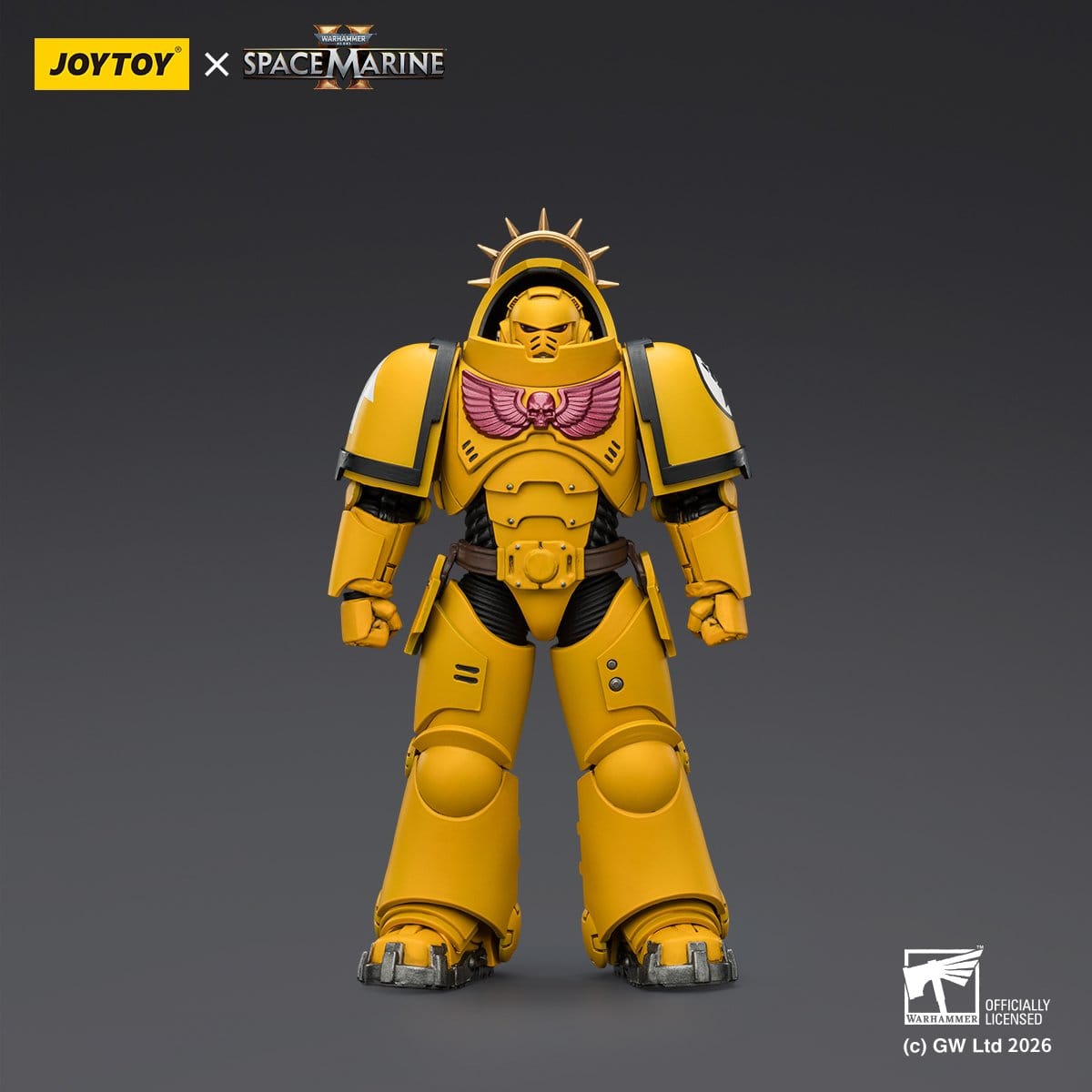 Warhammer 40k: Imperial Fists Heavy Intercessor (Game Edition, Spacemarine 2)-Actionfiguren-JoyToy-Mighty Underground