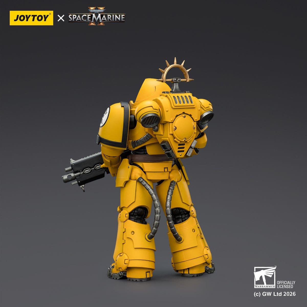 Warhammer 40k: Imperial Fists Heavy Intercessor (Game Edition, Spacemarine 2)-Actionfiguren-JoyToy-Mighty Underground