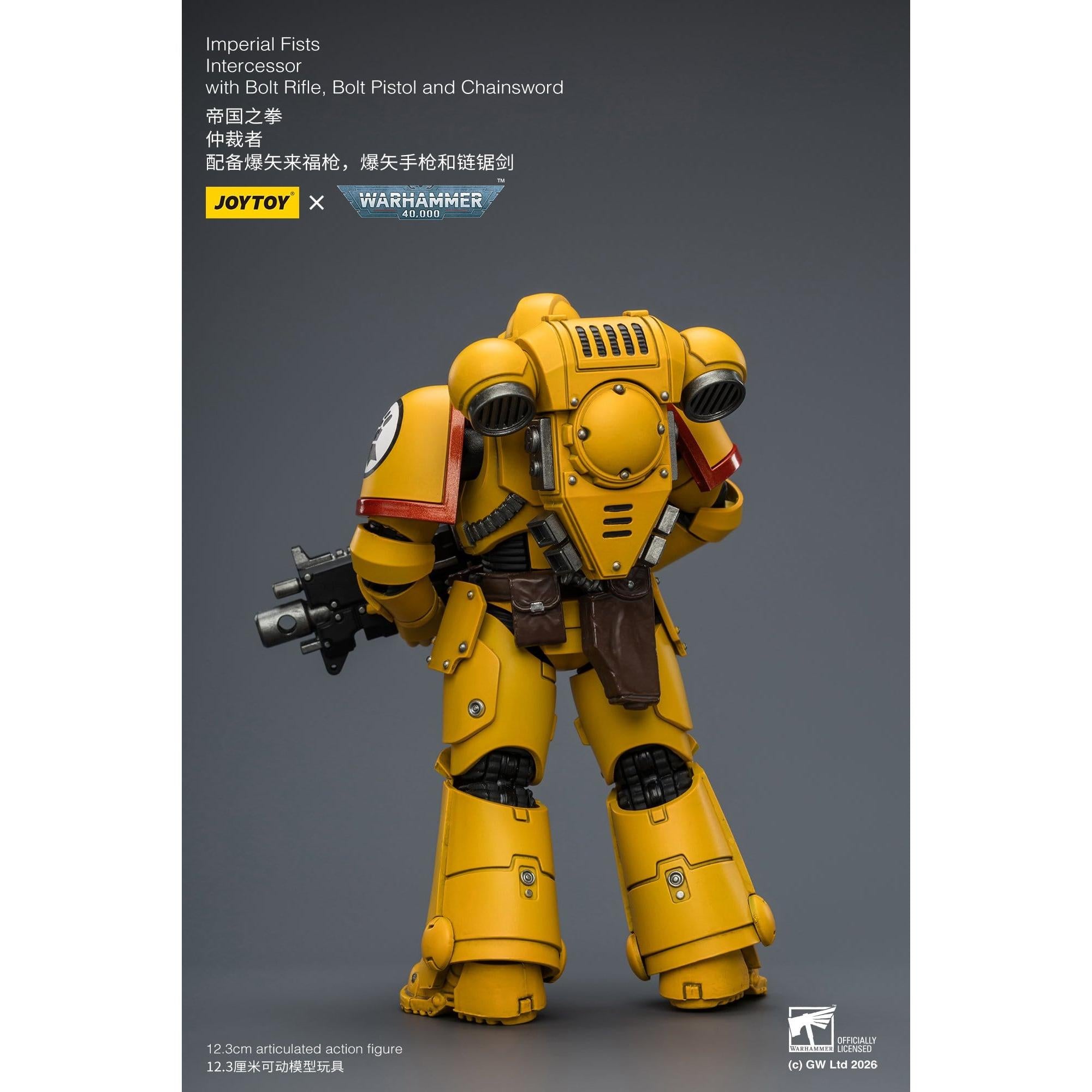 Warhammer 40k: Imperial Fists Intercessor-Actionfiguren-JoyToy-Mighty Underground