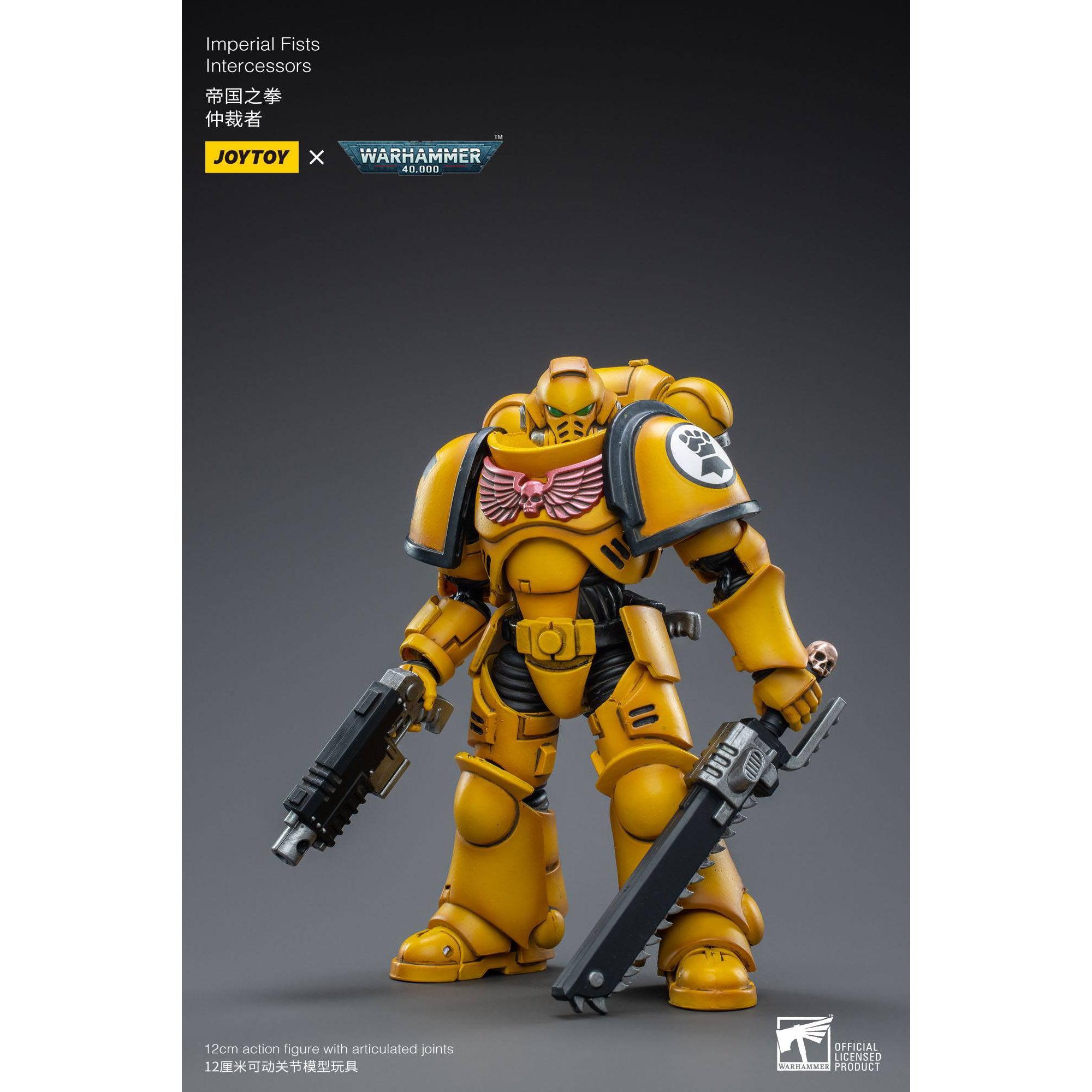 Warhammer 40k: Imperial Fists Intercessors - 12 cm-Actionfiguren-JoyToy-Mighty Underground