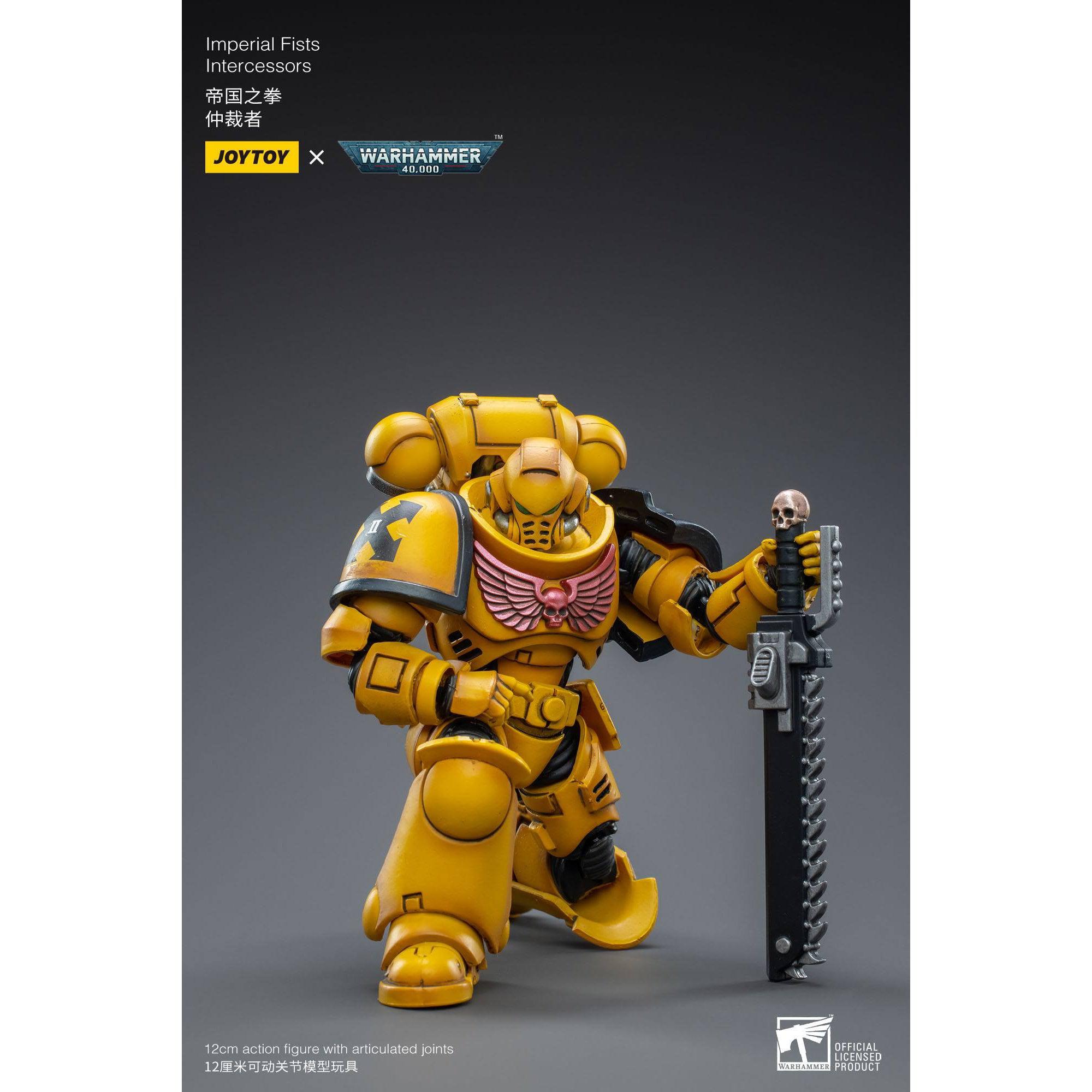 Warhammer 40k: Imperial Fists Intercessors - 12 cm-Actionfiguren-JoyToy-Mighty Underground