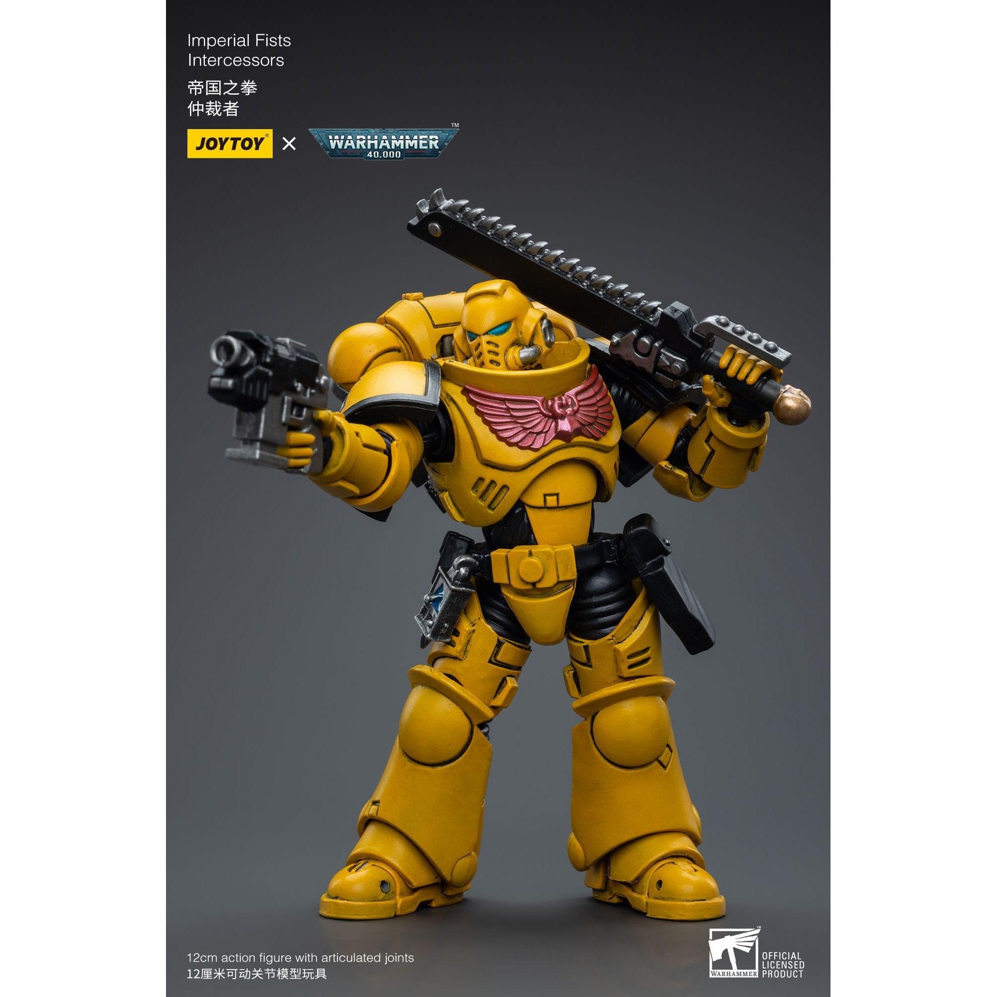 Warhammer 40k: Imperial Fists Intercessors - 12 cm-Actionfiguren-JoyToy-Mighty Underground