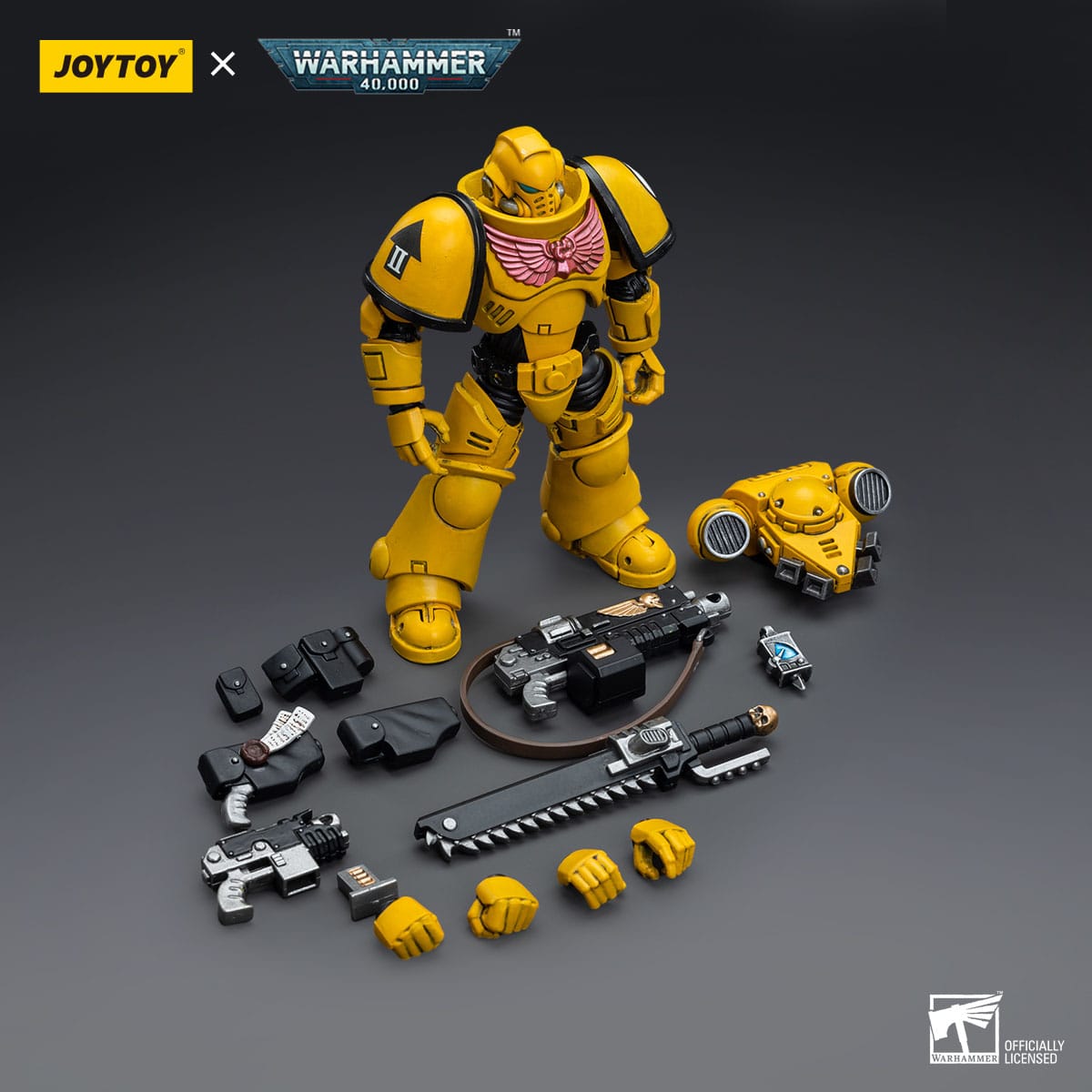 Warhammer 40k: Imperial Fists Intercessors - 12 cm-Actionfiguren-JoyToy-Mighty Underground