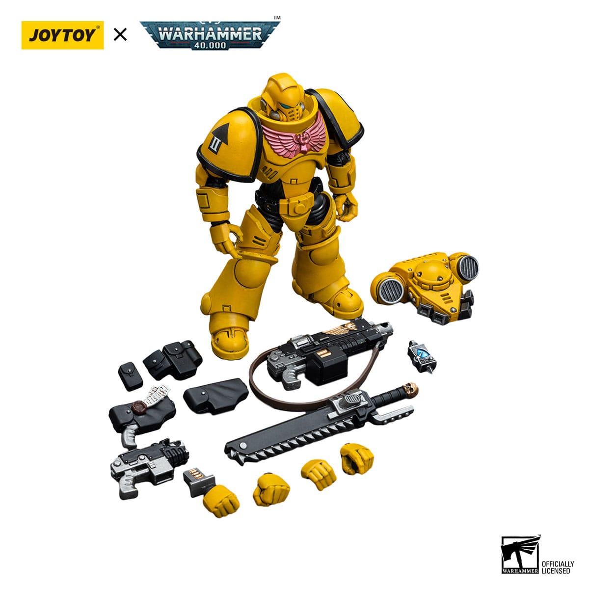 Warhammer 40k: Imperial Fists Intercessors - 12 cm-Actionfiguren-JoyToy-Mighty Underground