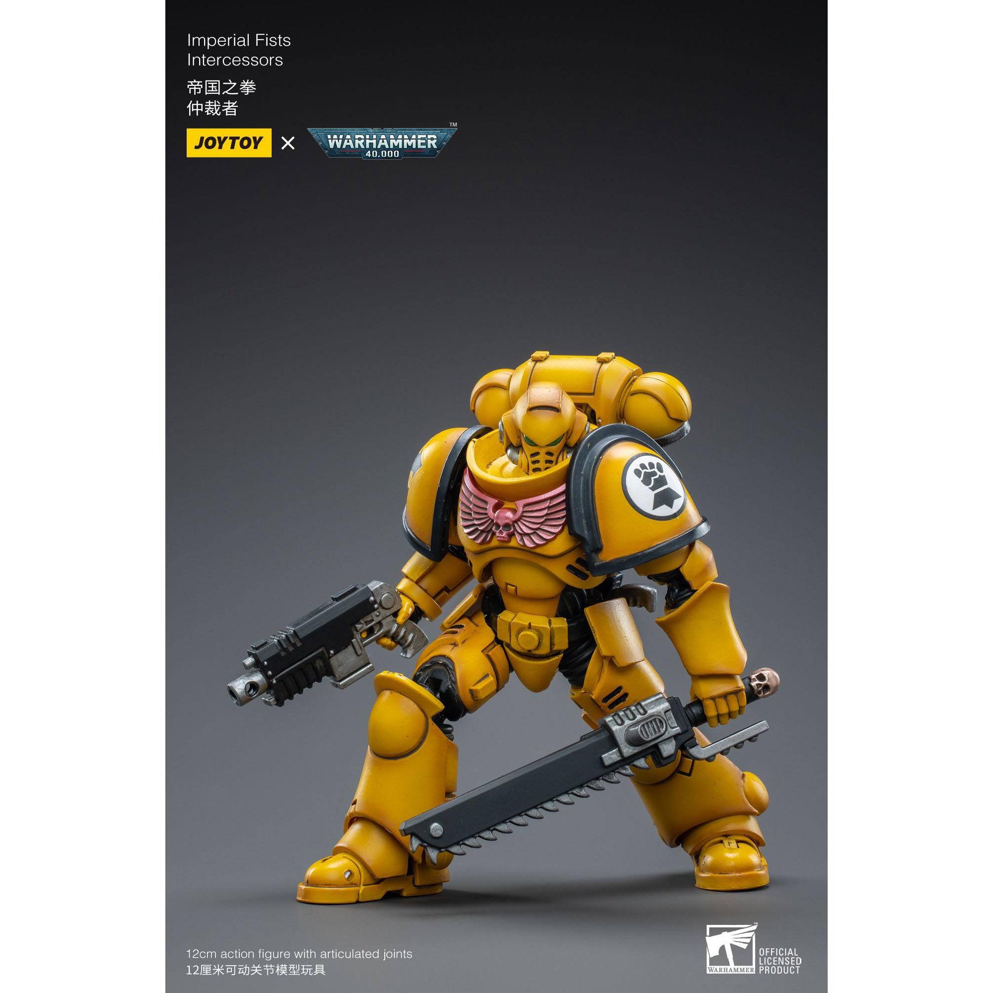 Warhammer 40k: Imperial Fists Intercessors - 12 cm-Actionfiguren-JoyToy-Mighty Underground