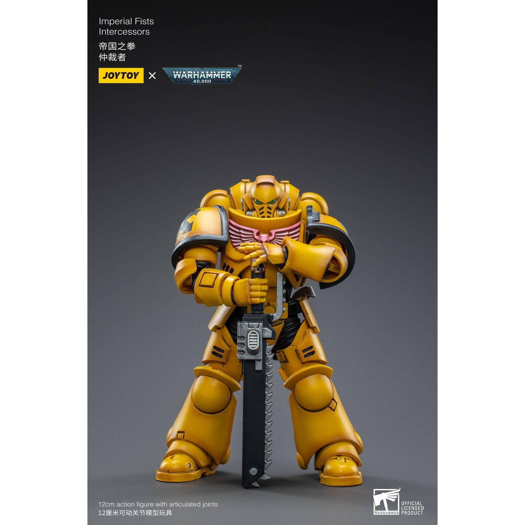 Warhammer 40k: Imperial Fists Intercessors - 12 cm-Actionfiguren-JoyToy-Mighty Underground