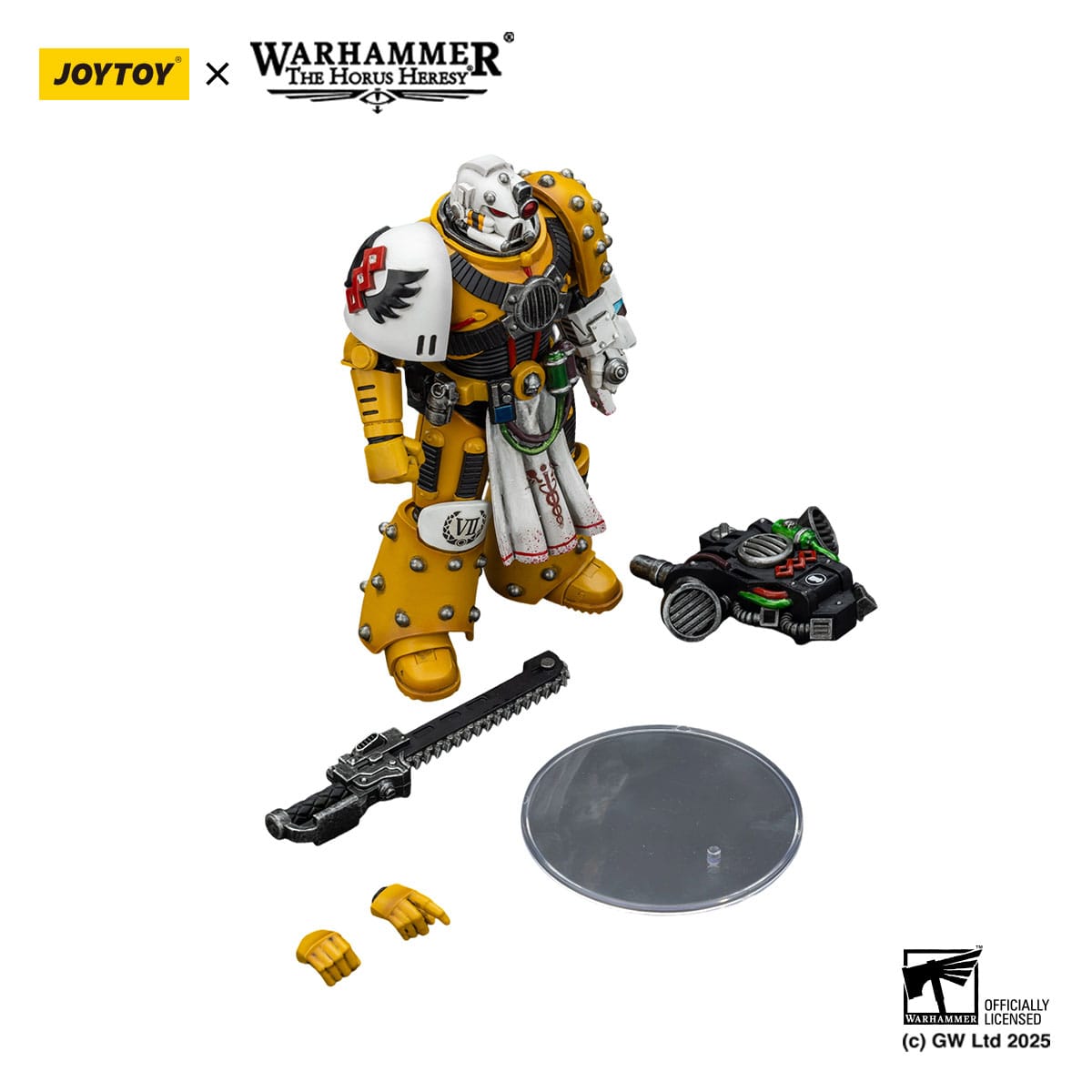 Warhammer 40k: Imperial Fists Legion Apothecary (The Horus Heresy)-Actionfiguren-JoyToy-Mighty Underground