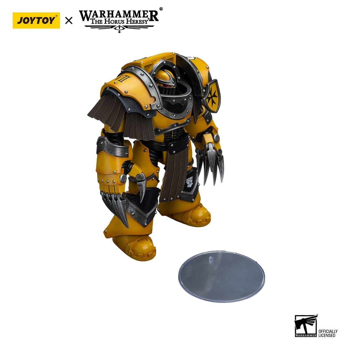 Warhammer 40k: Imperial Fists Legion Cataphractii Terminator Squad Legion Cataphractii with Lightning Claws - 12 cm (The Horus Heresy)-Actionfiguren-JoyToy-Mighty Underground