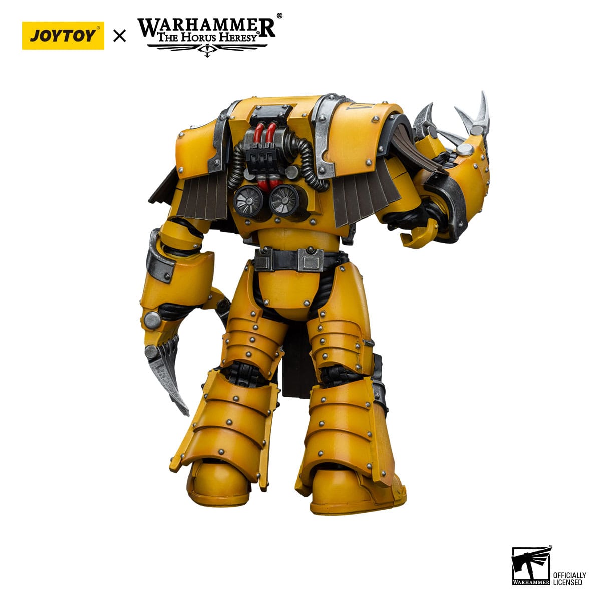 Warhammer 40k: Imperial Fists Legion Cataphractii Terminator Squad Legion Cataphractii with Lightning Claws - 12 cm (The Horus Heresy)-Actionfiguren-JoyToy-Mighty Underground