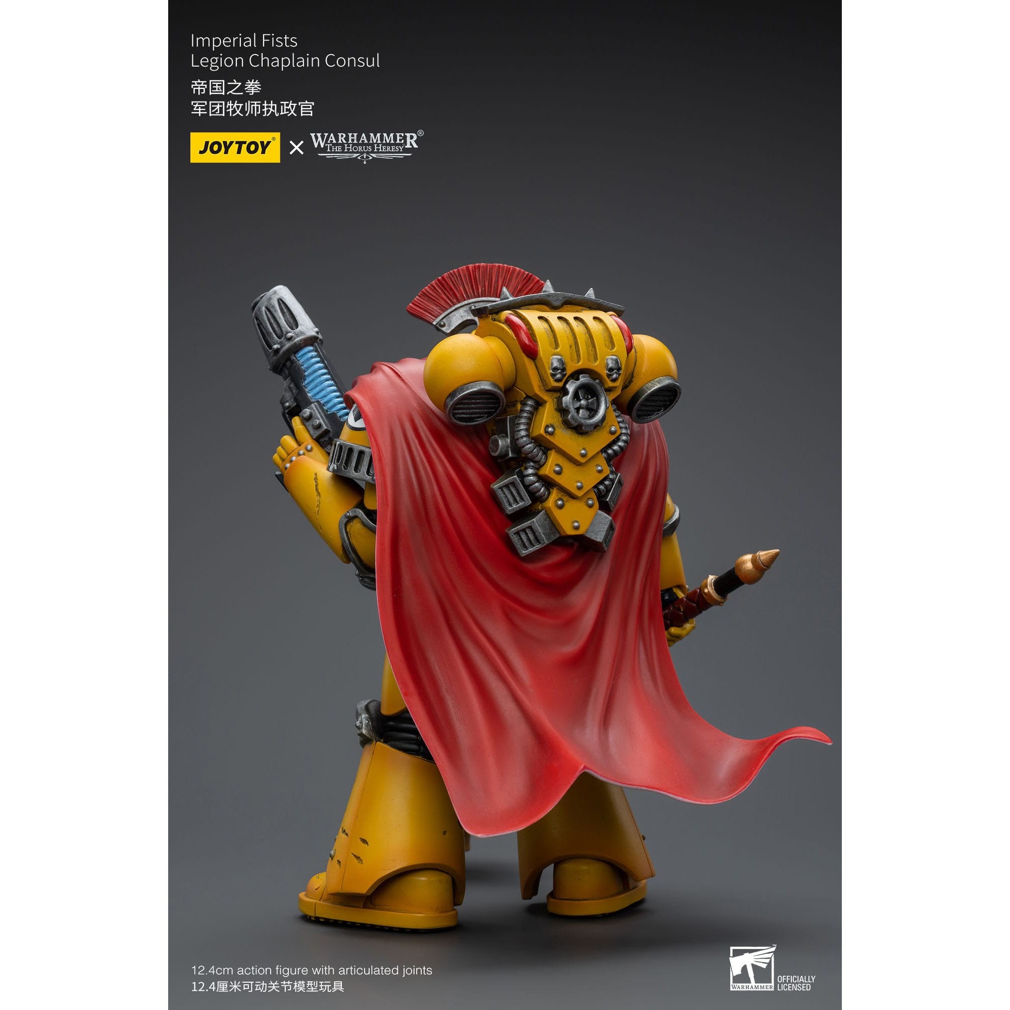 Warhammer 40k: Imperial Fists Legion Chaplain Consul - 12 cm (The Horus Heresy)-Actionfiguren-JoyToy-Mighty Underground