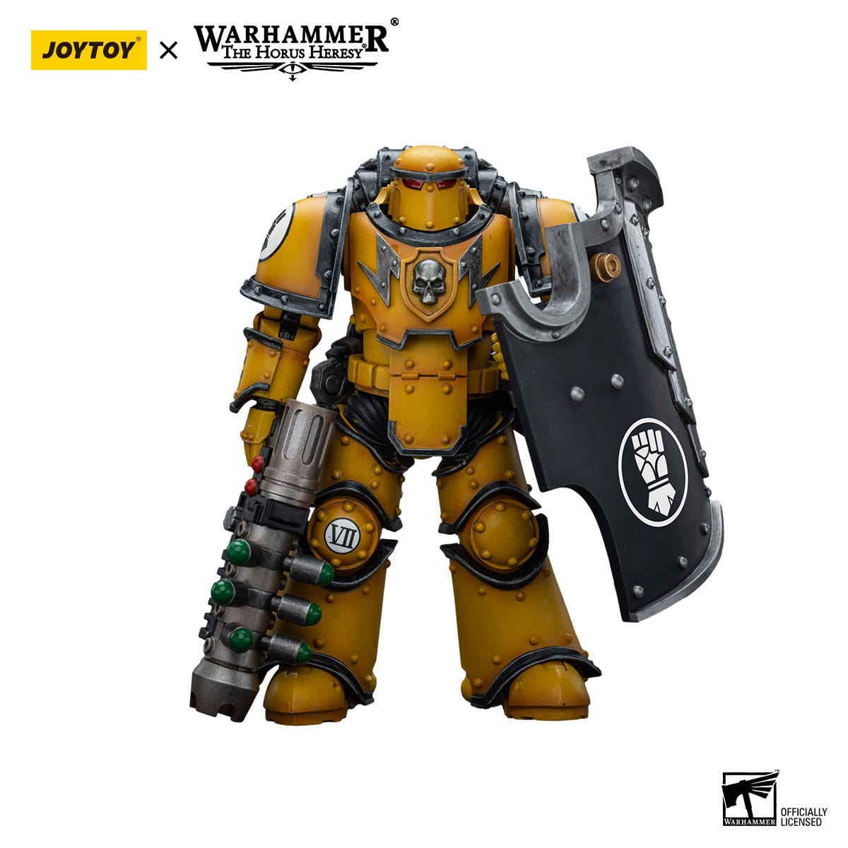 Warhammer 40k: Imperial Fists Legion MkIII Breacher Squad Legion Breacher with Graviton Gun - 12 cm (The Horus Heresy)-Actionfiguren-JoyToy-Mighty Underground