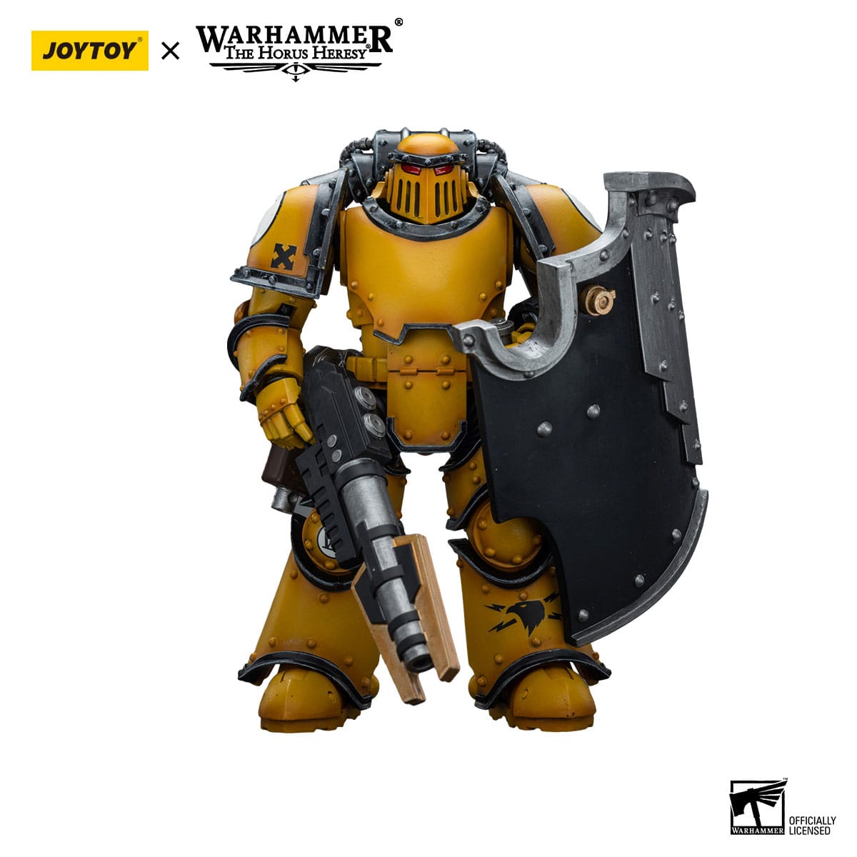 Warhammer 40k: Imperial Fists Legion MkIII Breacher Squad Legion Breacher with Lascutter - 12 cm (The Horus Heresy)-Actionfiguren-JoyToy-Mighty Underground