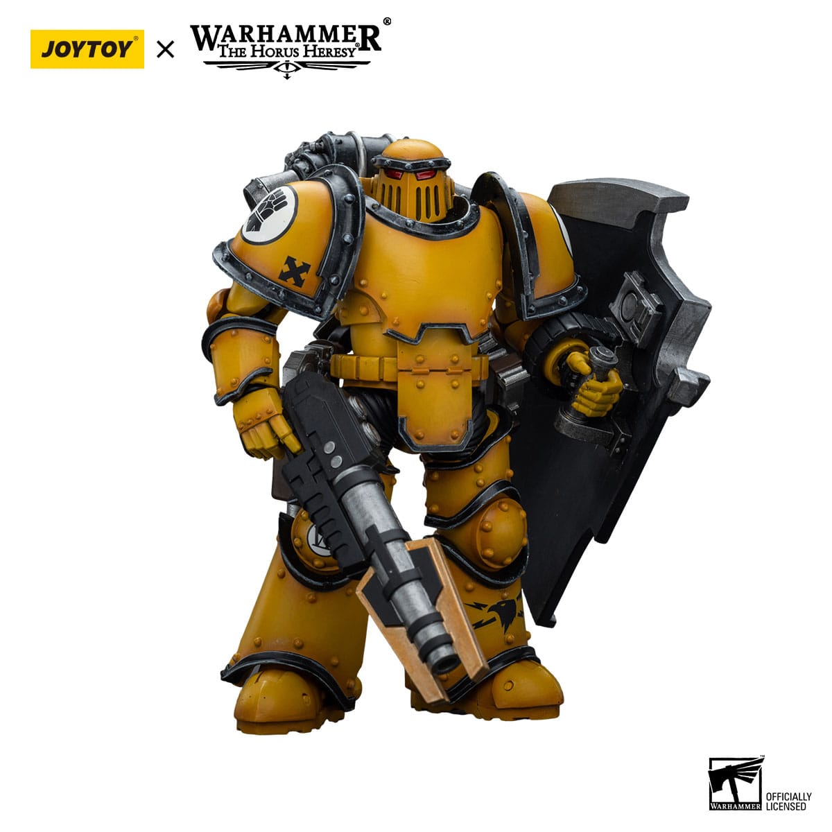 Warhammer 40k: Imperial Fists Legion MkIII Breacher Squad Legion Breacher with Lascutter - 12 cm (The Horus Heresy)-Actionfiguren-JoyToy-Mighty Underground