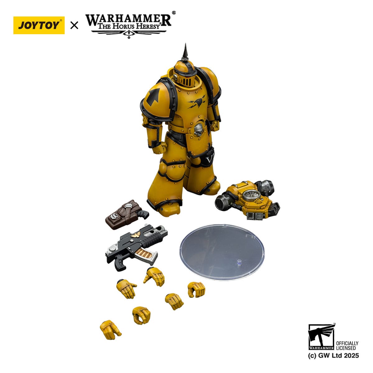 Warhammer 40k: Imperial Fists MK lll Tactical Legionary (The Horus Heresy)-Actionfiguren-JoyToy-Mighty Underground