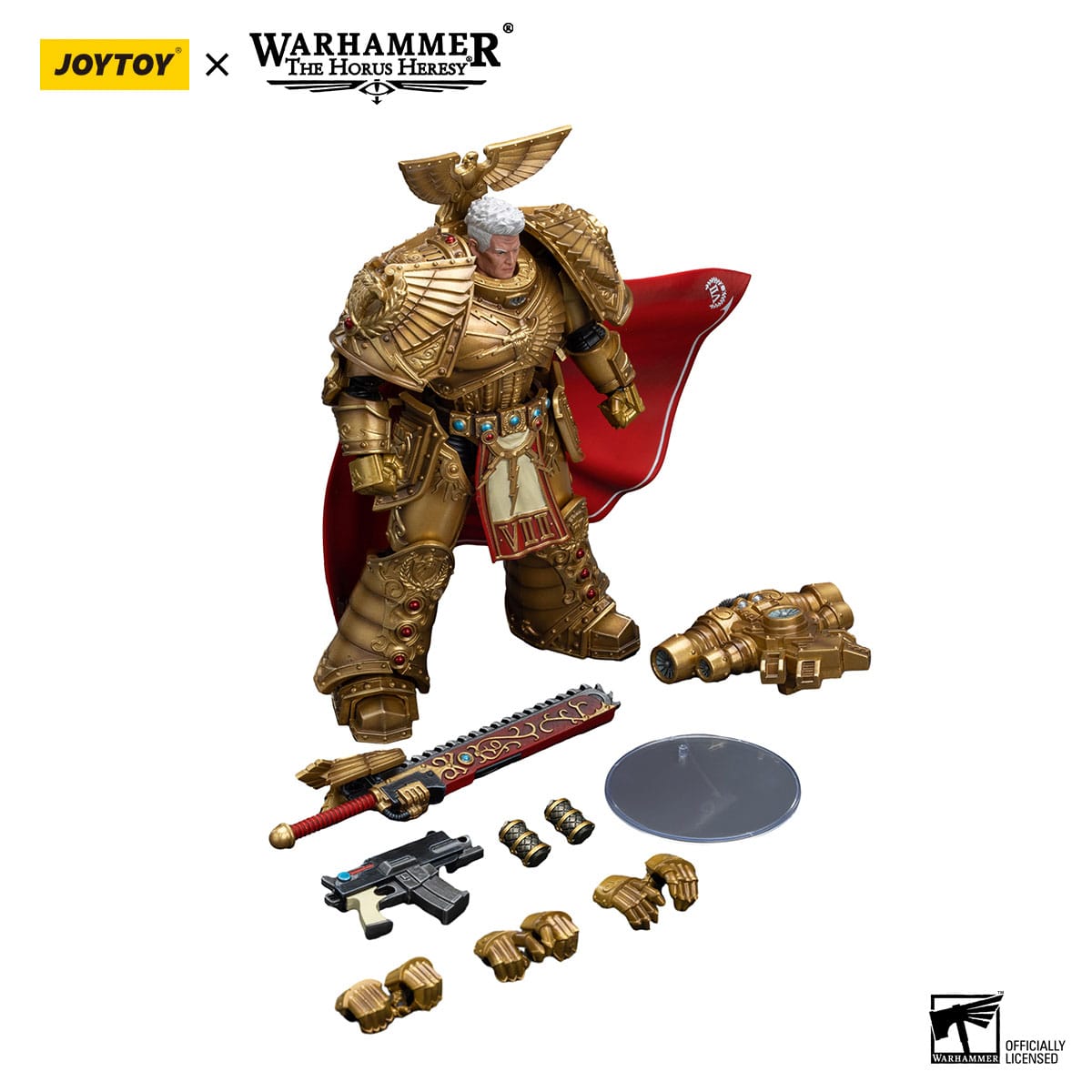 Warhammer 40k: Imperial Fists Rogal Dorn, Primarch of the Vllth Legion (The Horus Heresy)-Actionfiguren-JoyToy-Mighty Underground