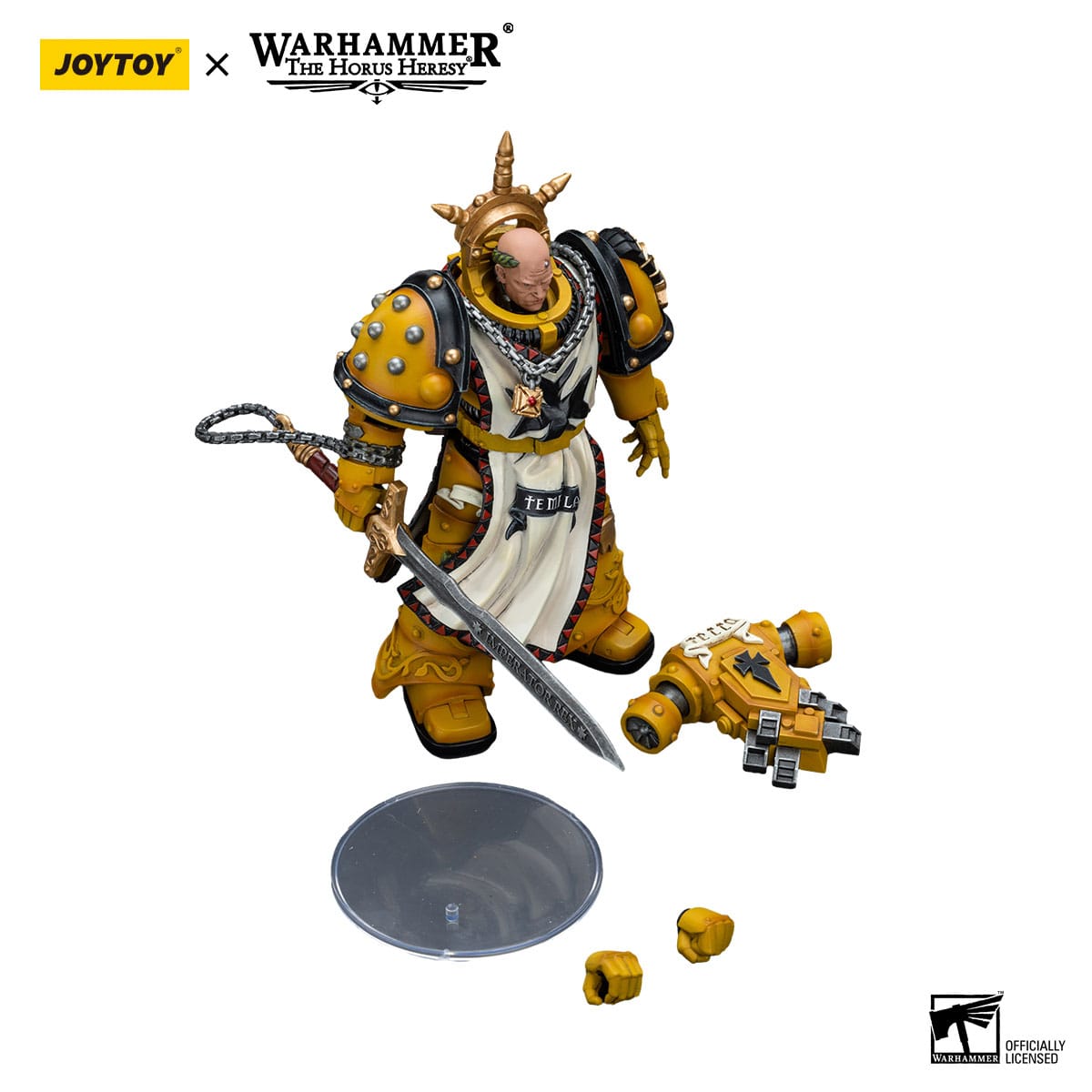 Warhammer 40k: Imperial Fists Sigismund, First Captain of the Imperial Fists (The Horus Heresy)-Actionfiguren-JoyToy-Mighty Underground