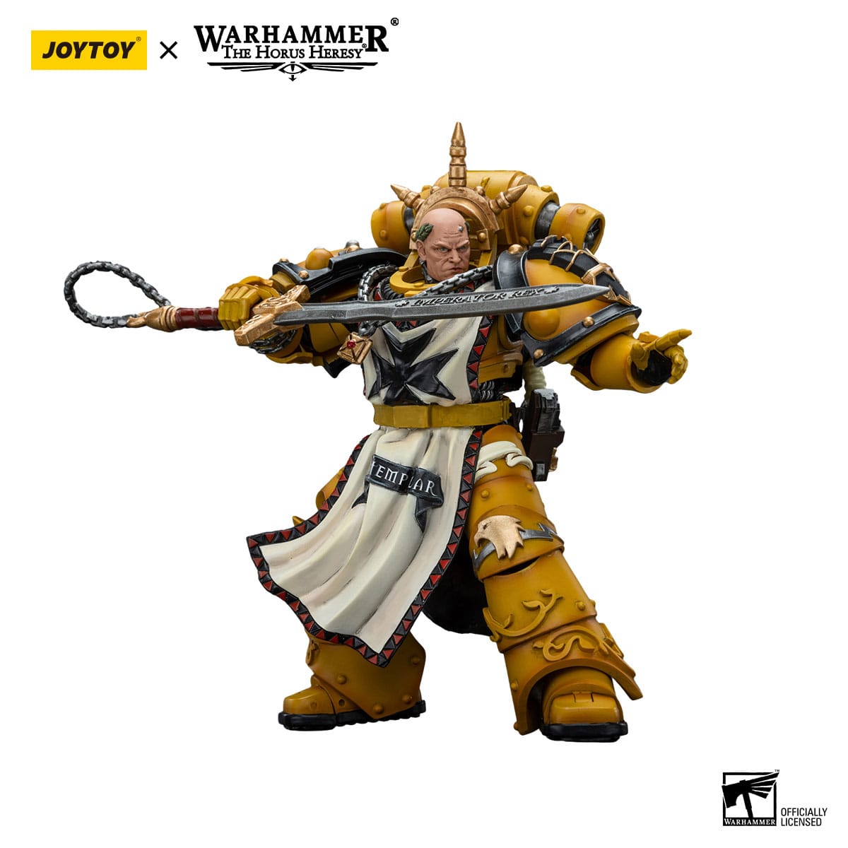 Warhammer 40k: Imperial Fists Sigismund, First Captain of the Imperial Fists (The Horus Heresy)-Actionfiguren-JoyToy-Mighty Underground