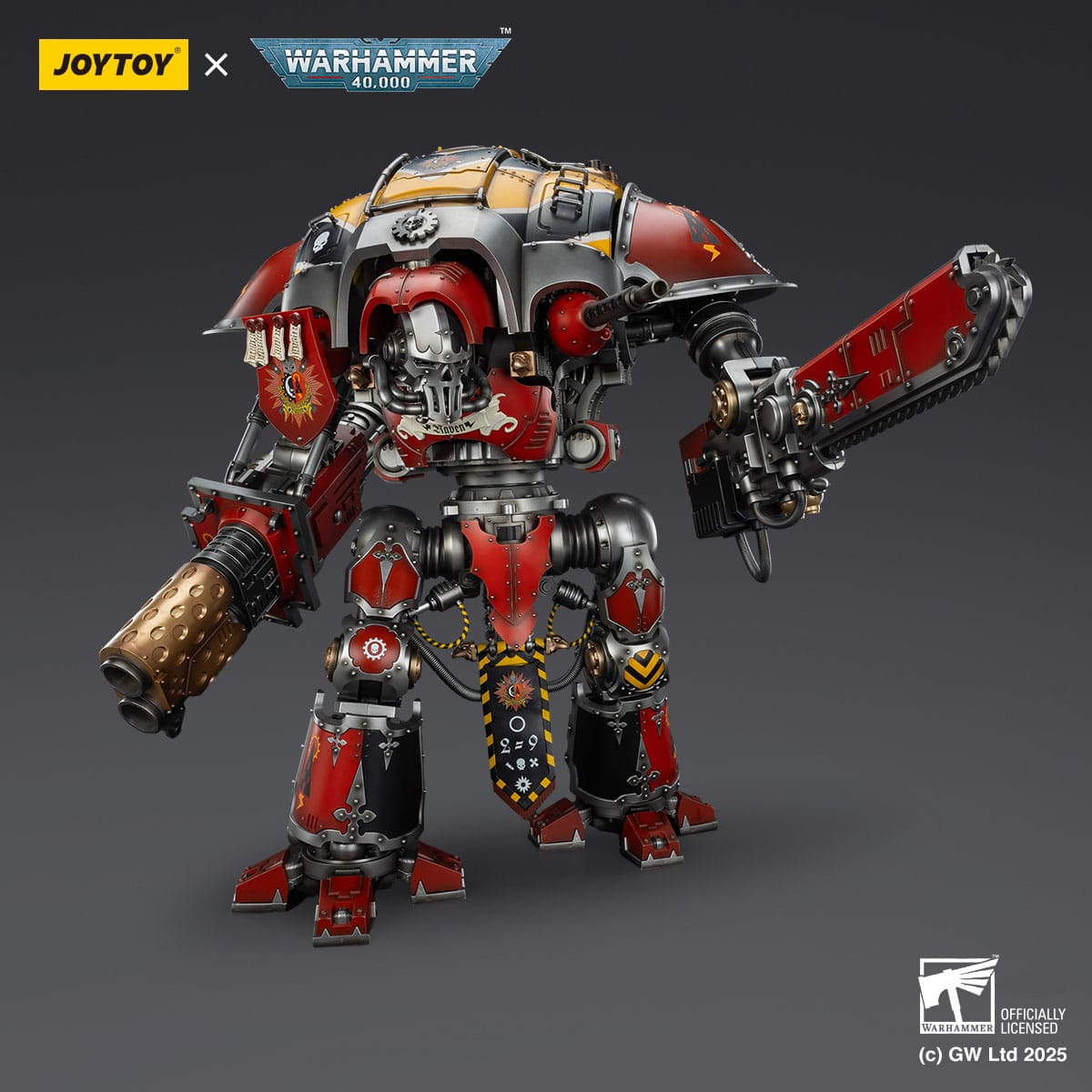 Warhammer 40k: Imperial Knights House Raven Knight Errant-Actionfiguren-JoyToy-Mighty Underground