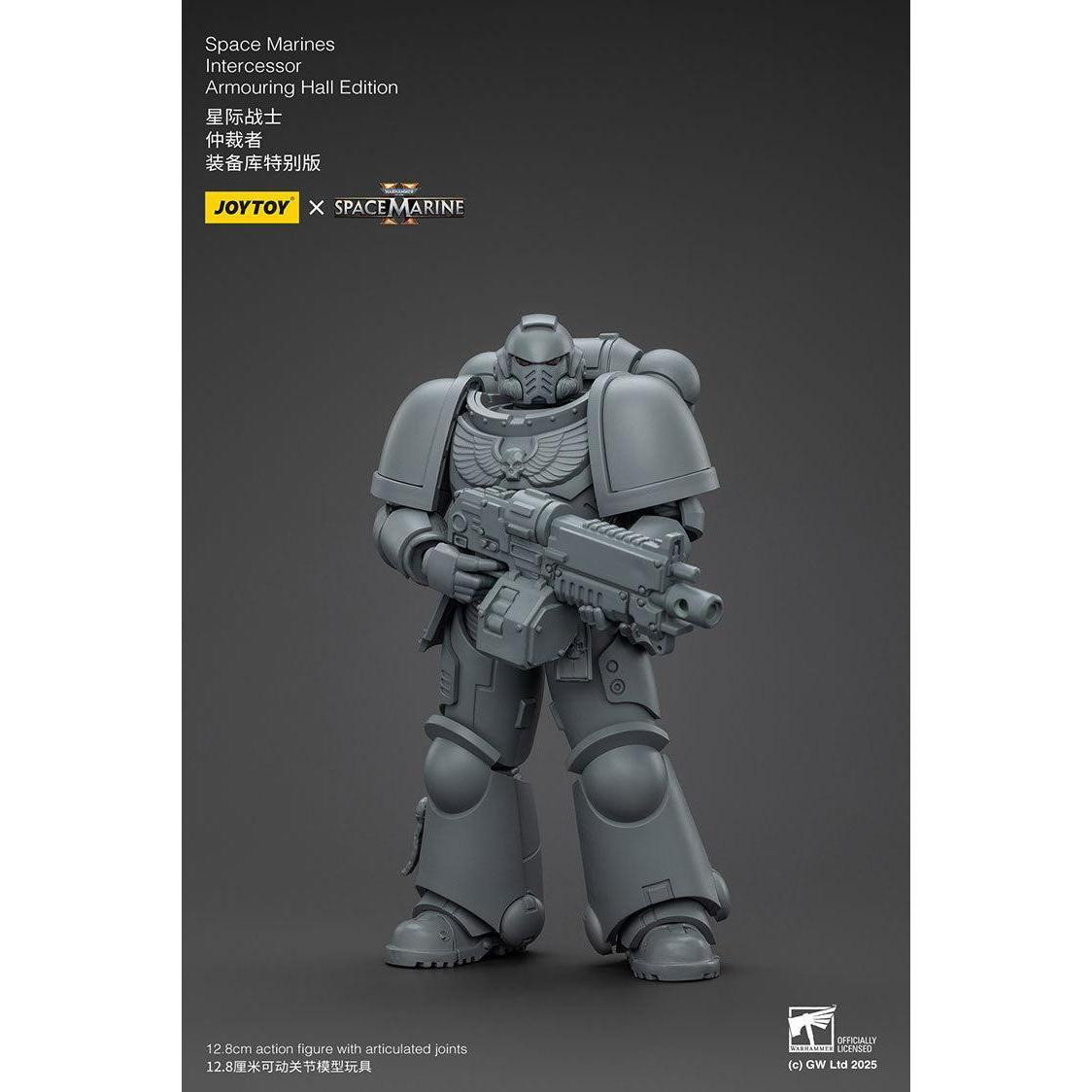 Warhammer 40k: Intercessor (Armouring Hall Edition, Spacemarine 2)-Actionfiguren-JoyToy-Mighty Underground