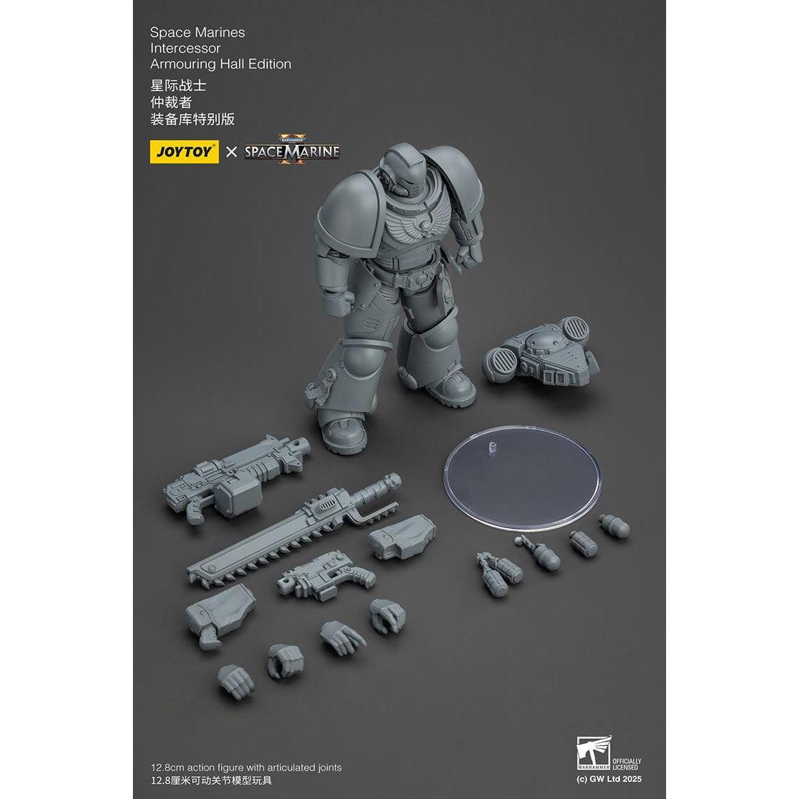 Warhammer 40k: Intercessor (Armouring Hall Edition, Spacemarine 2)-Actionfiguren-JoyToy-Mighty Underground
