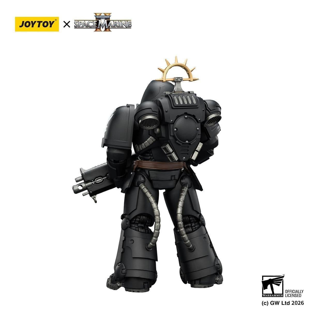 Warhammer 40k: Iron Hands Heavy Intercessor (Game Edition, Spacemarine 2)-Actionfiguren-JoyToy-Mighty Underground