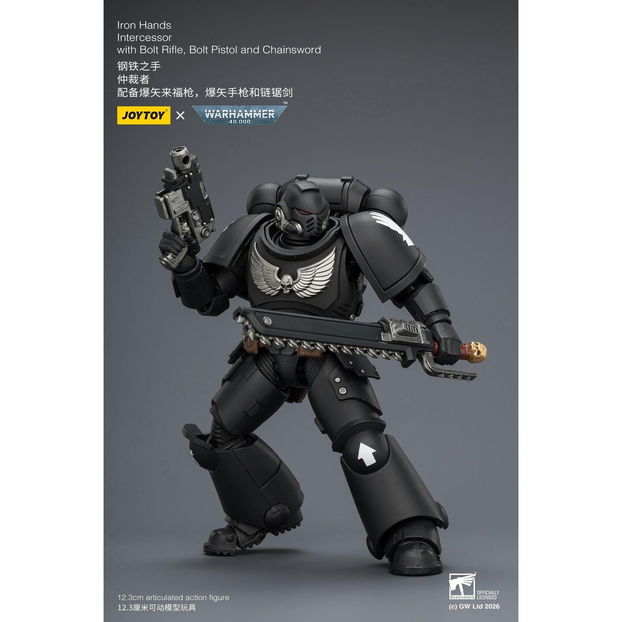 Warhammer 40k: Iron Hands Intercessor-Actionfiguren-JoyToy-Mighty Underground