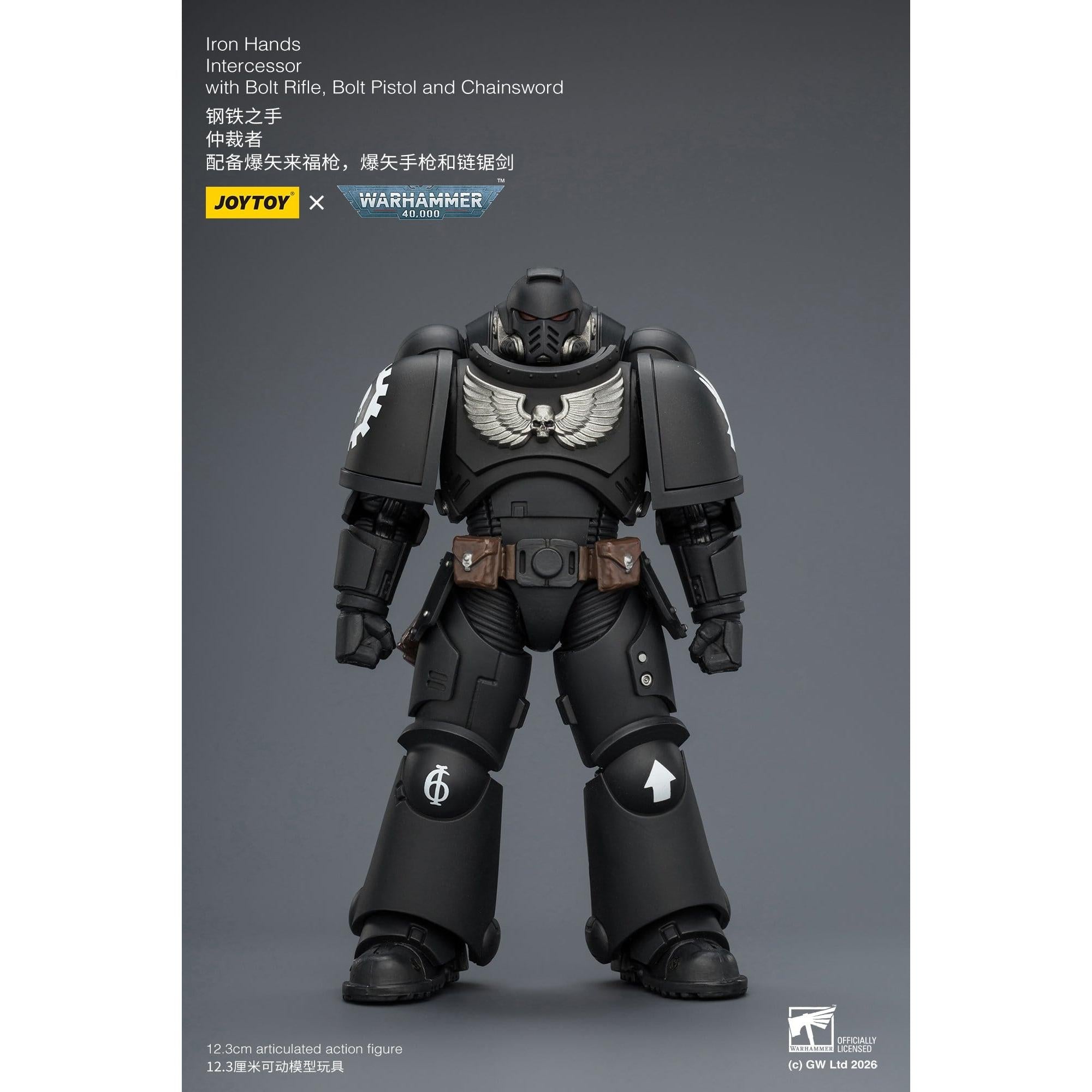 Warhammer 40k: Iron Hands Intercessor-Actionfiguren-JoyToy-Mighty Underground