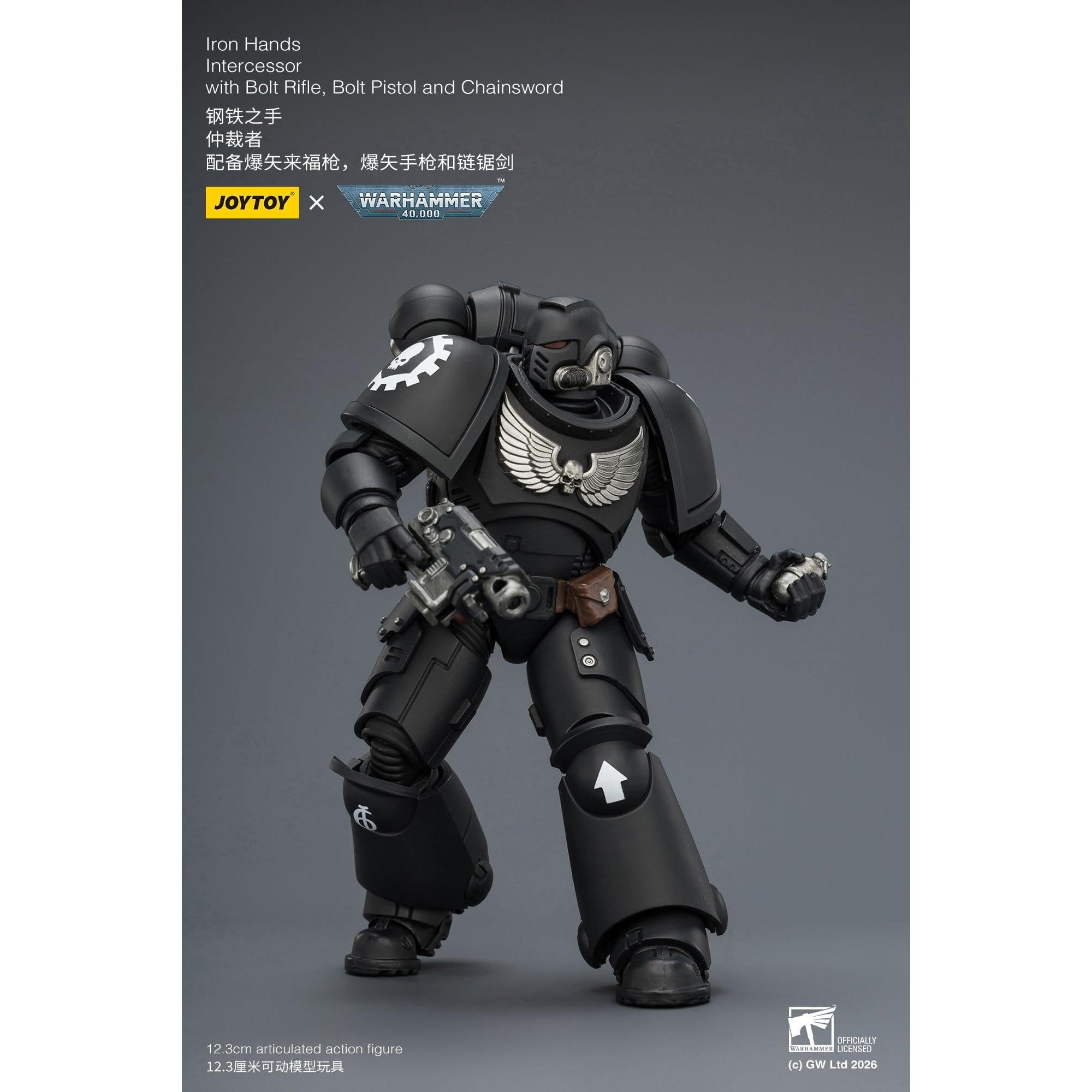 Warhammer 40k: Iron Hands Intercessor-Actionfiguren-JoyToy-Mighty Underground