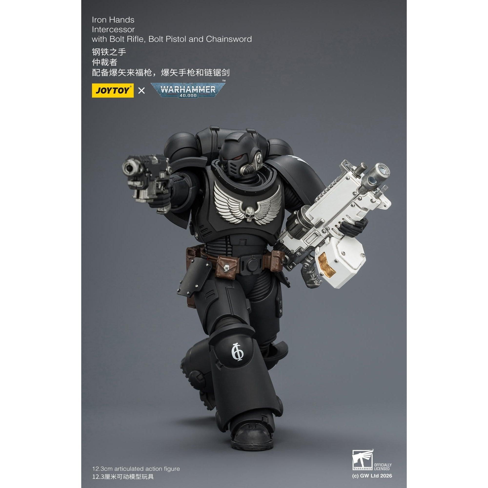 Warhammer 40k: Iron Hands Intercessor-Actionfiguren-JoyToy-Mighty Underground