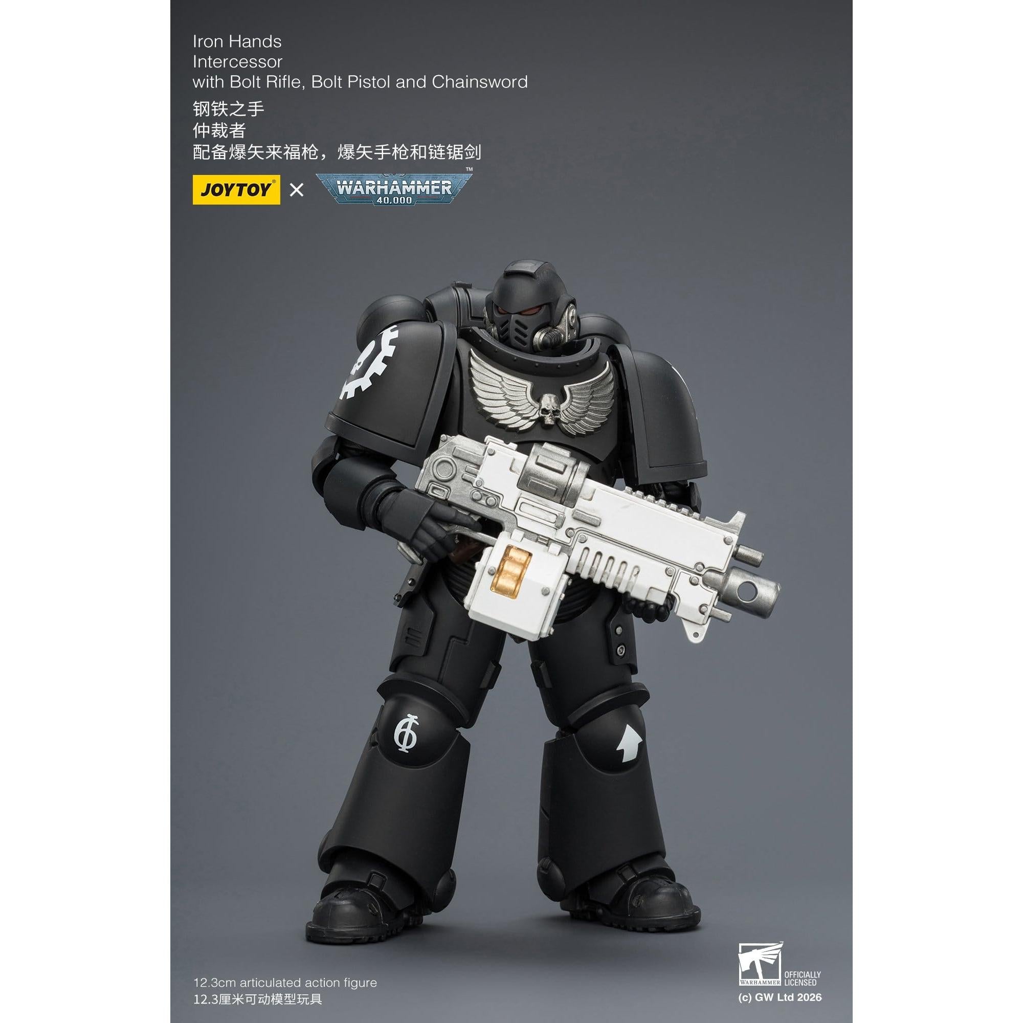 Warhammer 40k: Iron Hands Intercessor-Actionfiguren-JoyToy-Mighty Underground