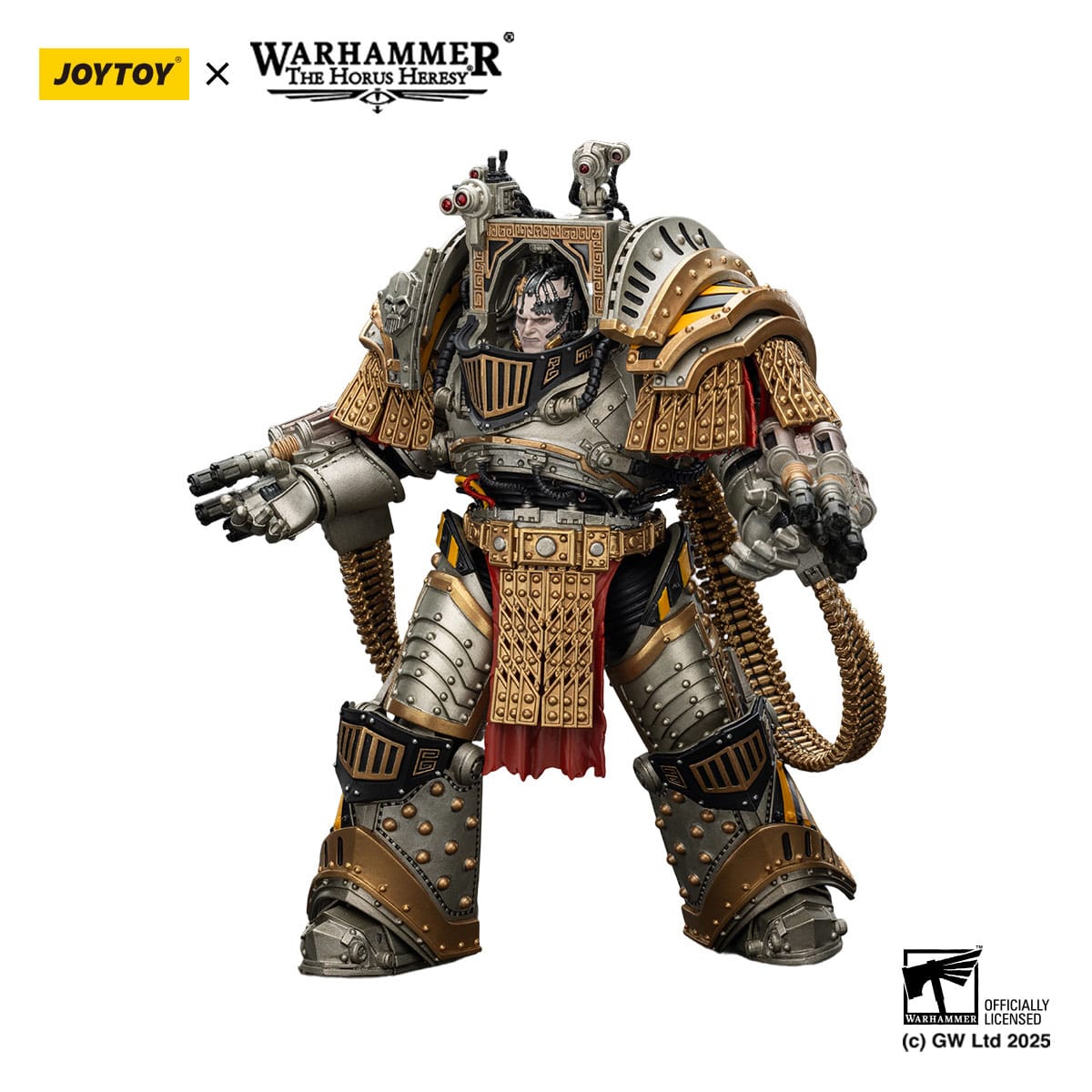 Warhammer 40k: Iron Warriors Perturabo Primarch of the lVth Legion (The Horus Heresy)-Actionfiguren-JoyToy-Mighty Underground